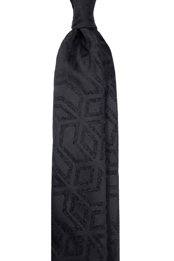 Ghostly Glow Jacquard Tie