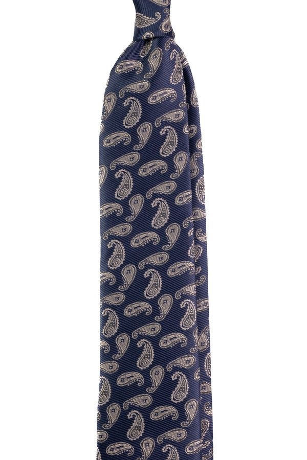 Gold Paisley Jacquard Tie