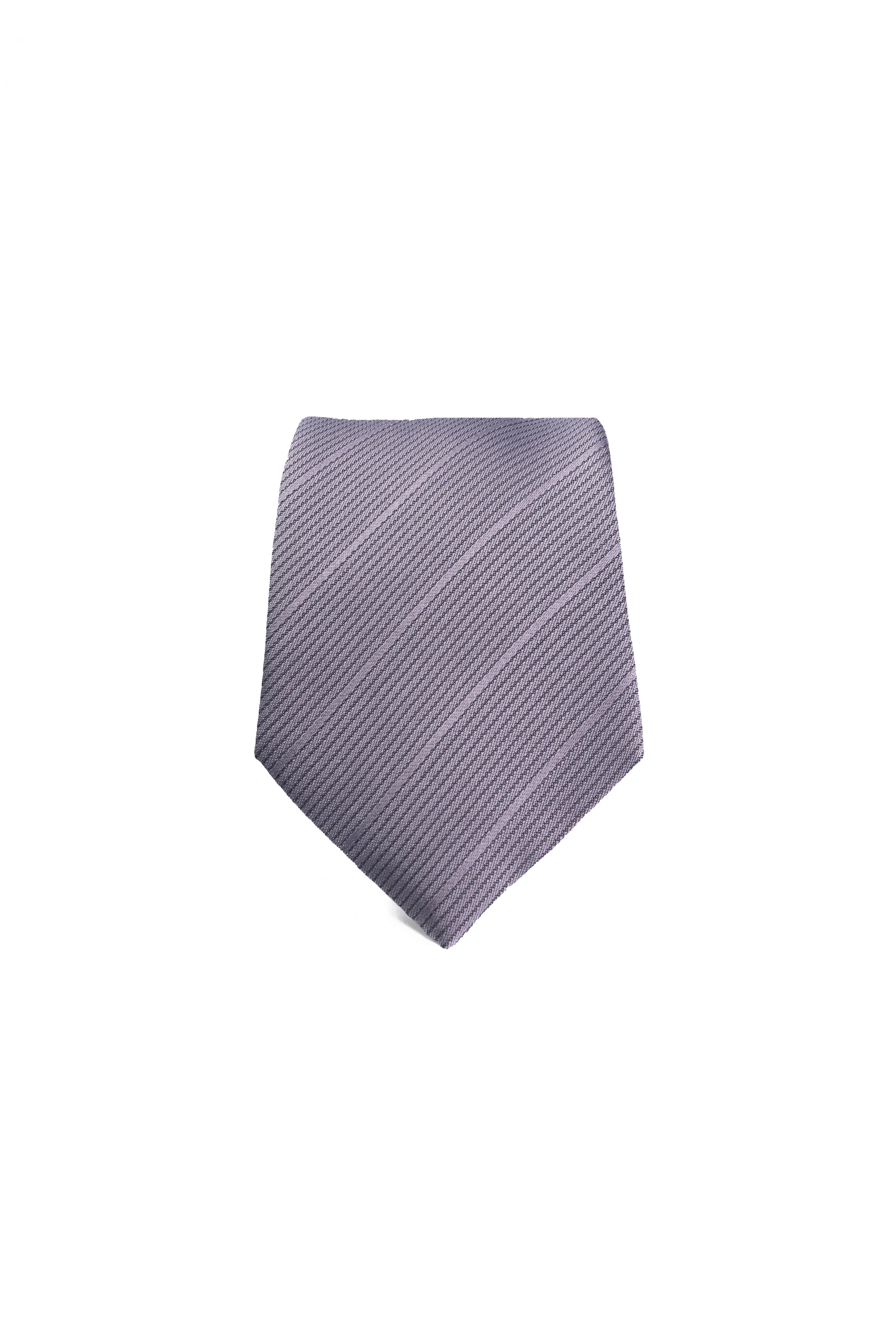 Grey Lines Jacquard Tie