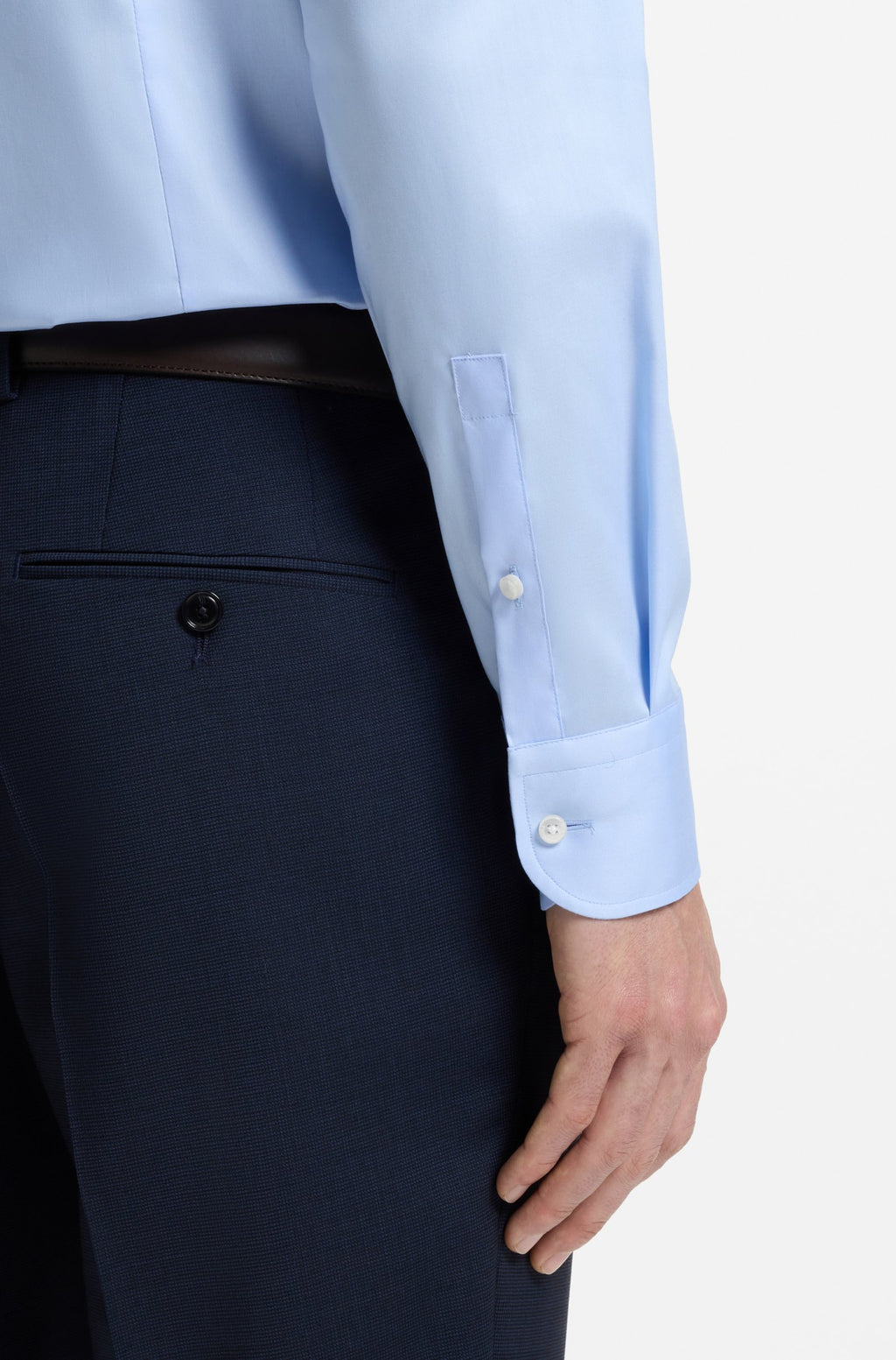 Sky Blue 100% Egyptian Cotton - Smart fit Shirt