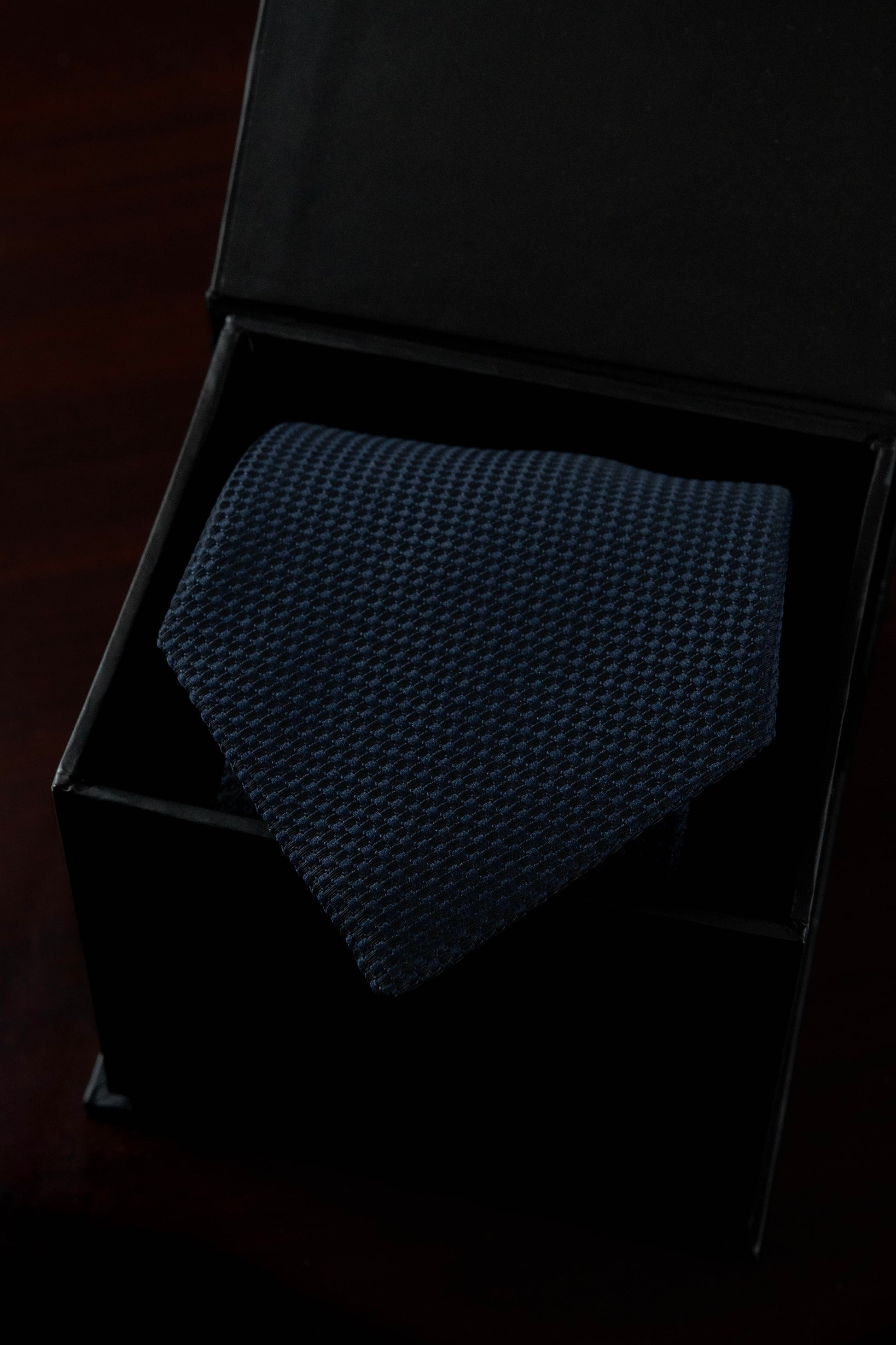 The Essential Set - 3 Ties - Navy, Black, Grey