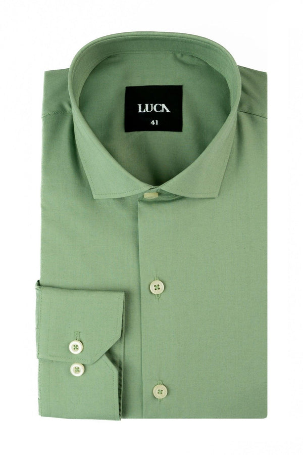 Mint Green Dynamic Egyptian Cotton - Smart fit Shirt