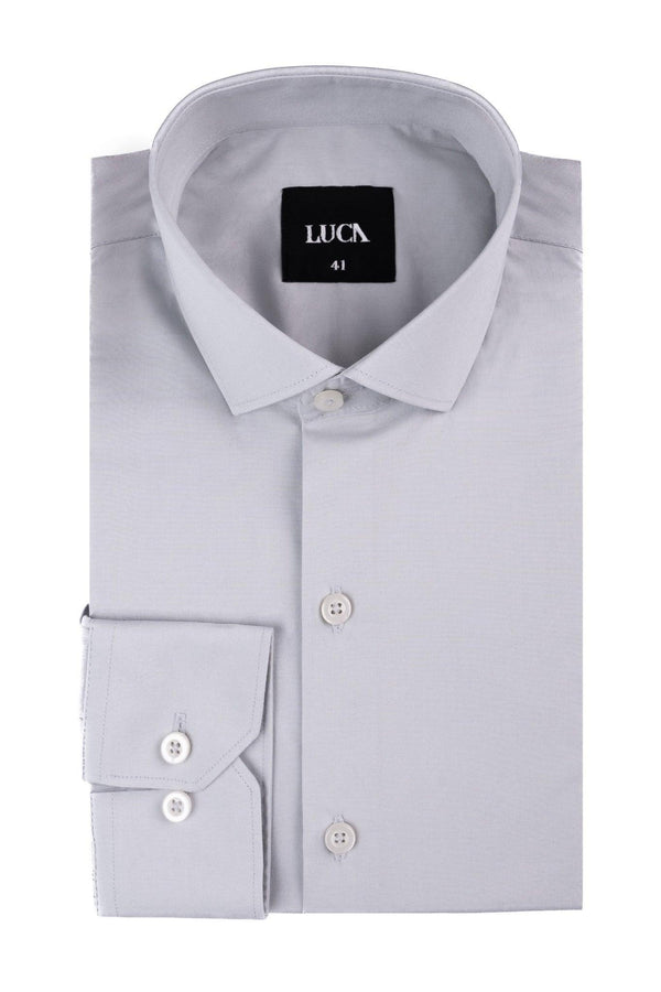 Silver Dynamic Egyptian Cotton - Smart fit Shirt