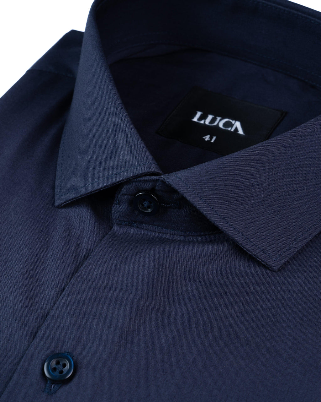 Navy 100% Egyptian Cotton - Smart fit Shirt