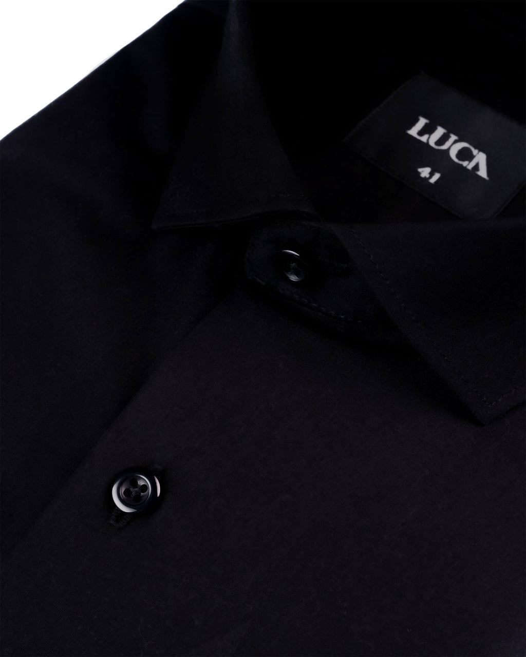 Black 100% Egyptian Cotton - Smart fit Shirt