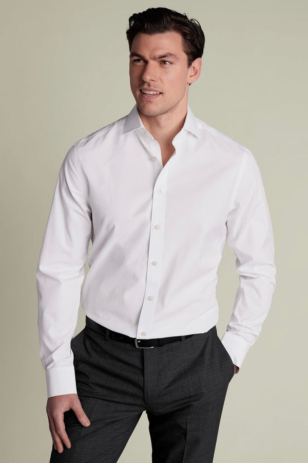 White Dynamic Egyptian Cotton - Smart fit Shirt