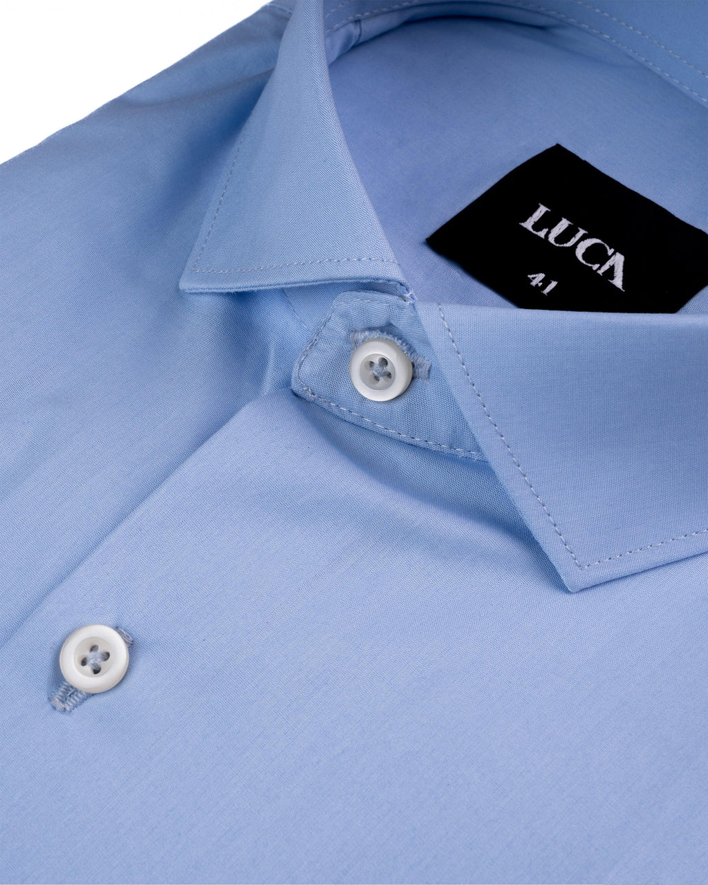 Sky Blue 100% Egyptian Cotton - Smart fit Shirt