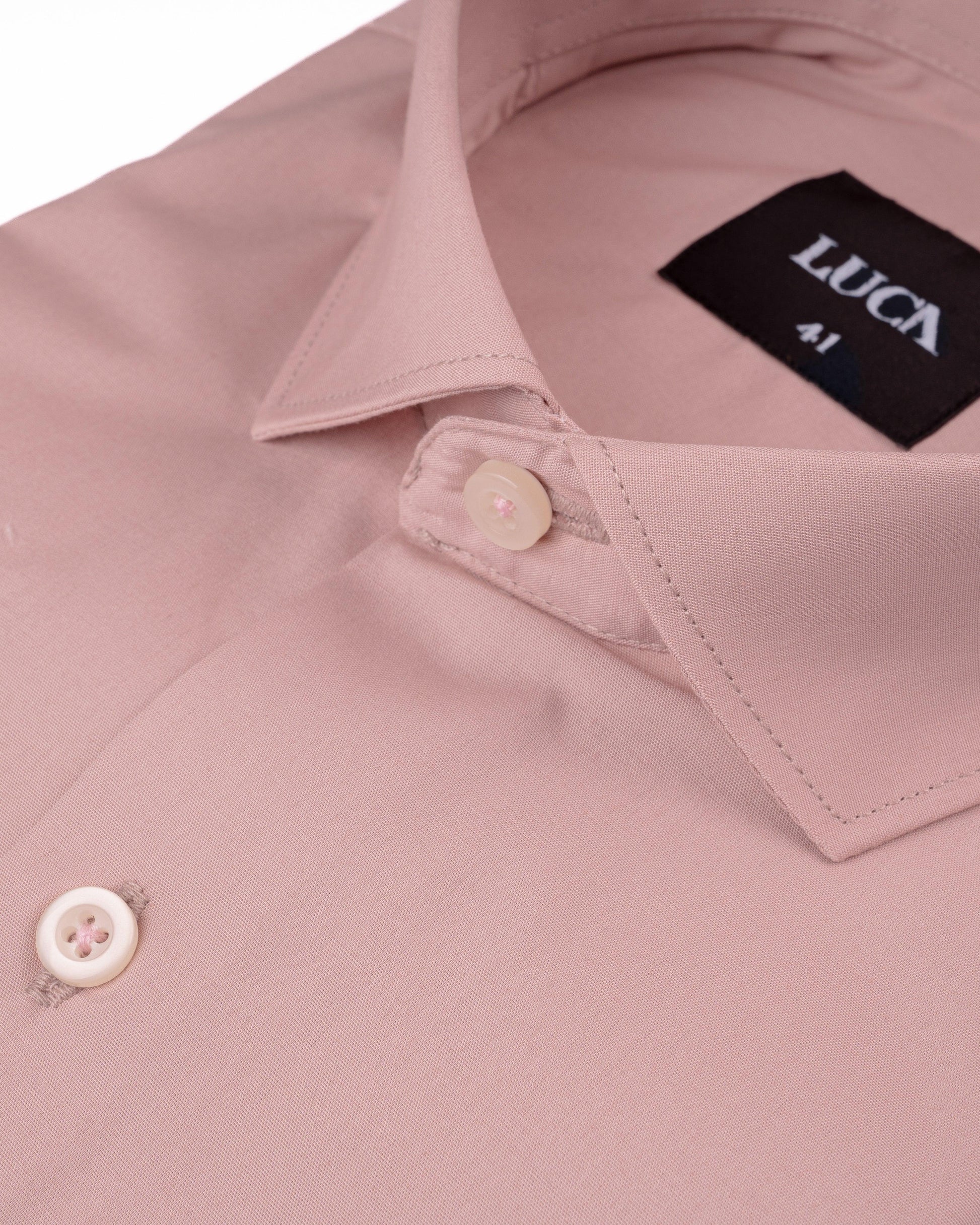Pink Ember 100% Egyptian Cotton - Smart fit Shirt