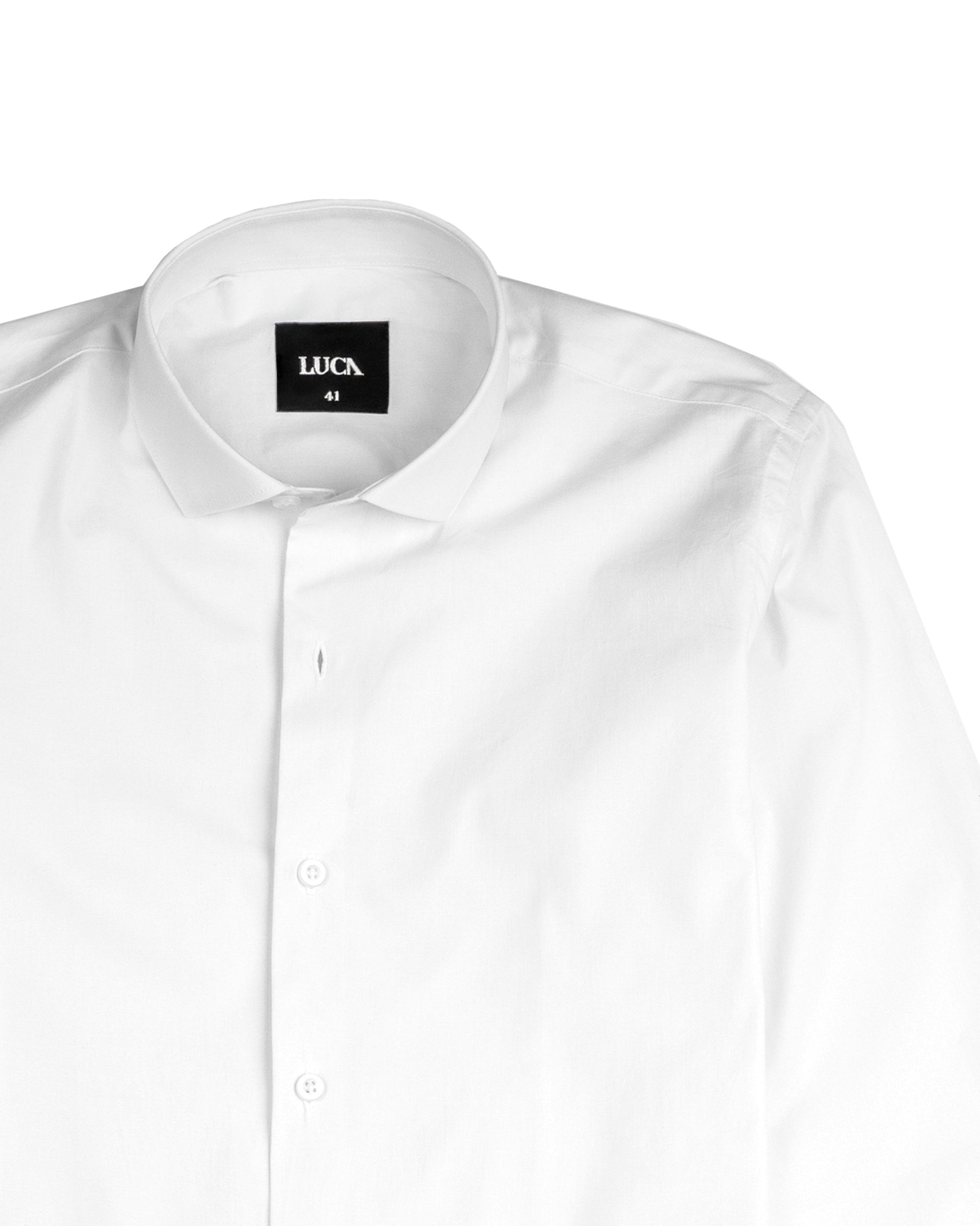 White Dynamic Egyptian Cotton - Smart fit Shirt