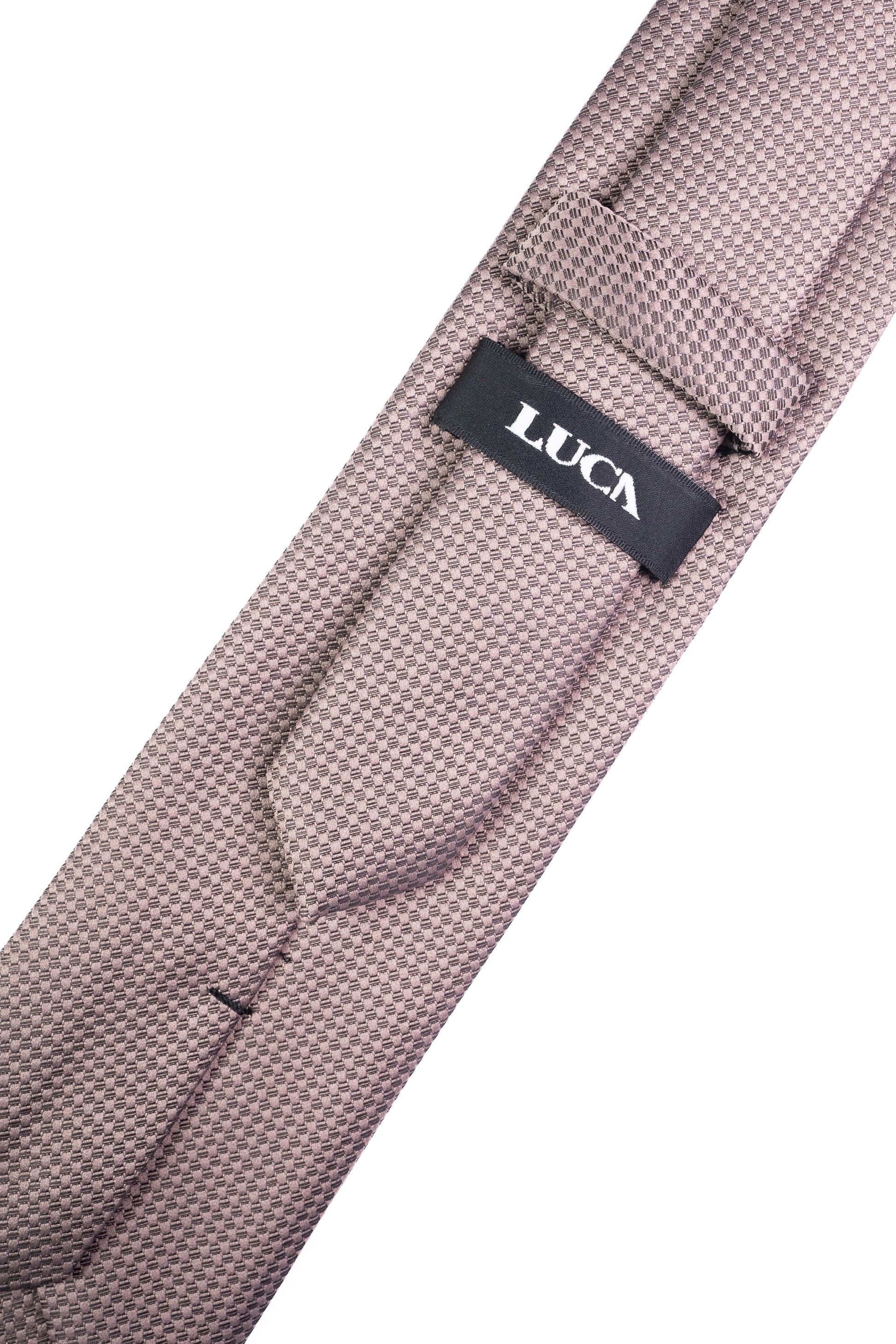 Pink Prestige Jacquard Tie