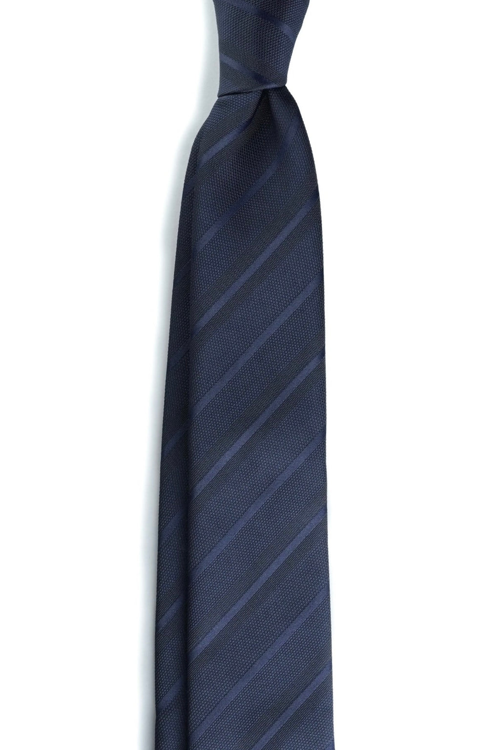 Dark Midnight Silk Jacquard Tie