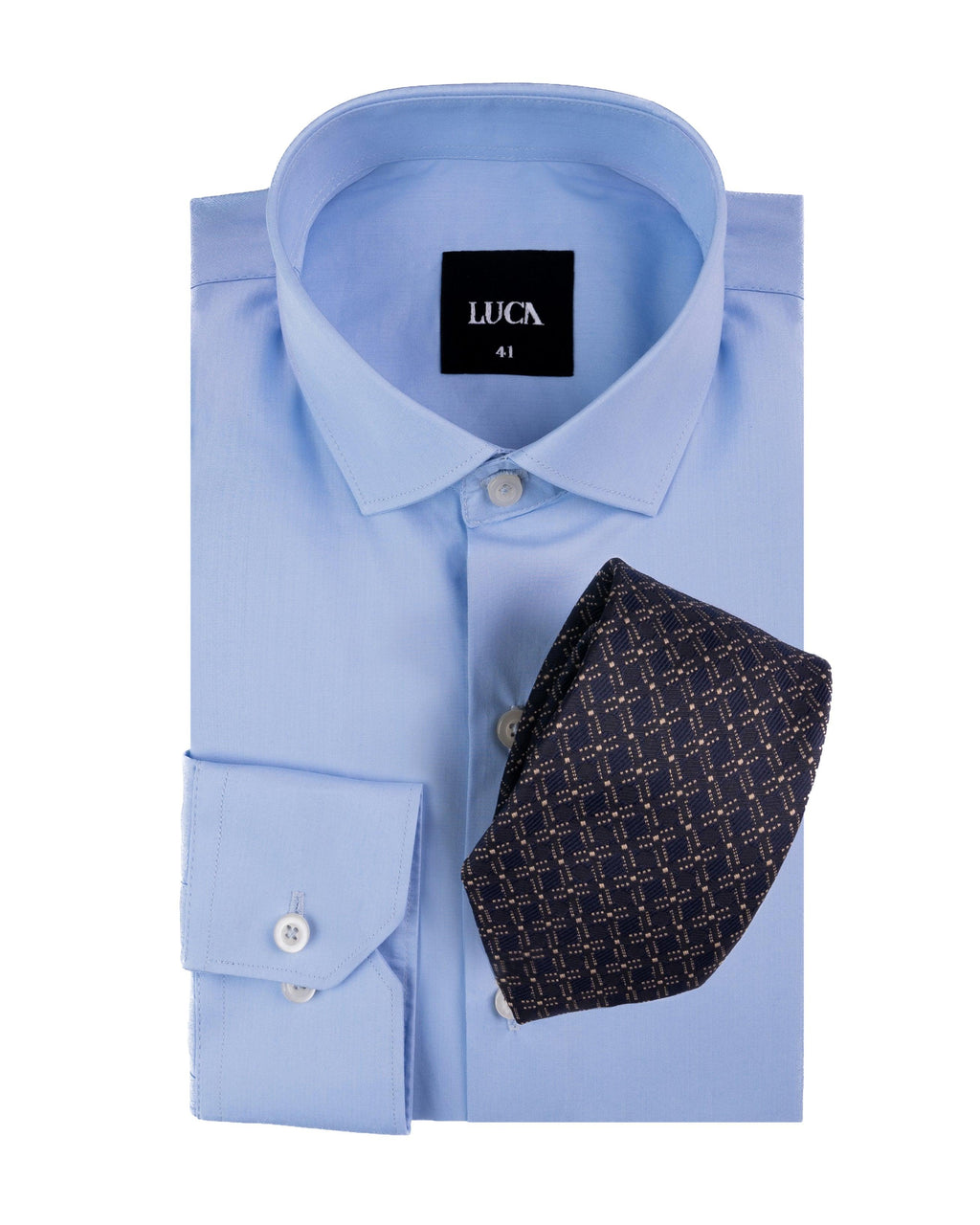 Sky Blue 100% Egyptian Cotton - Smart fit Shirt