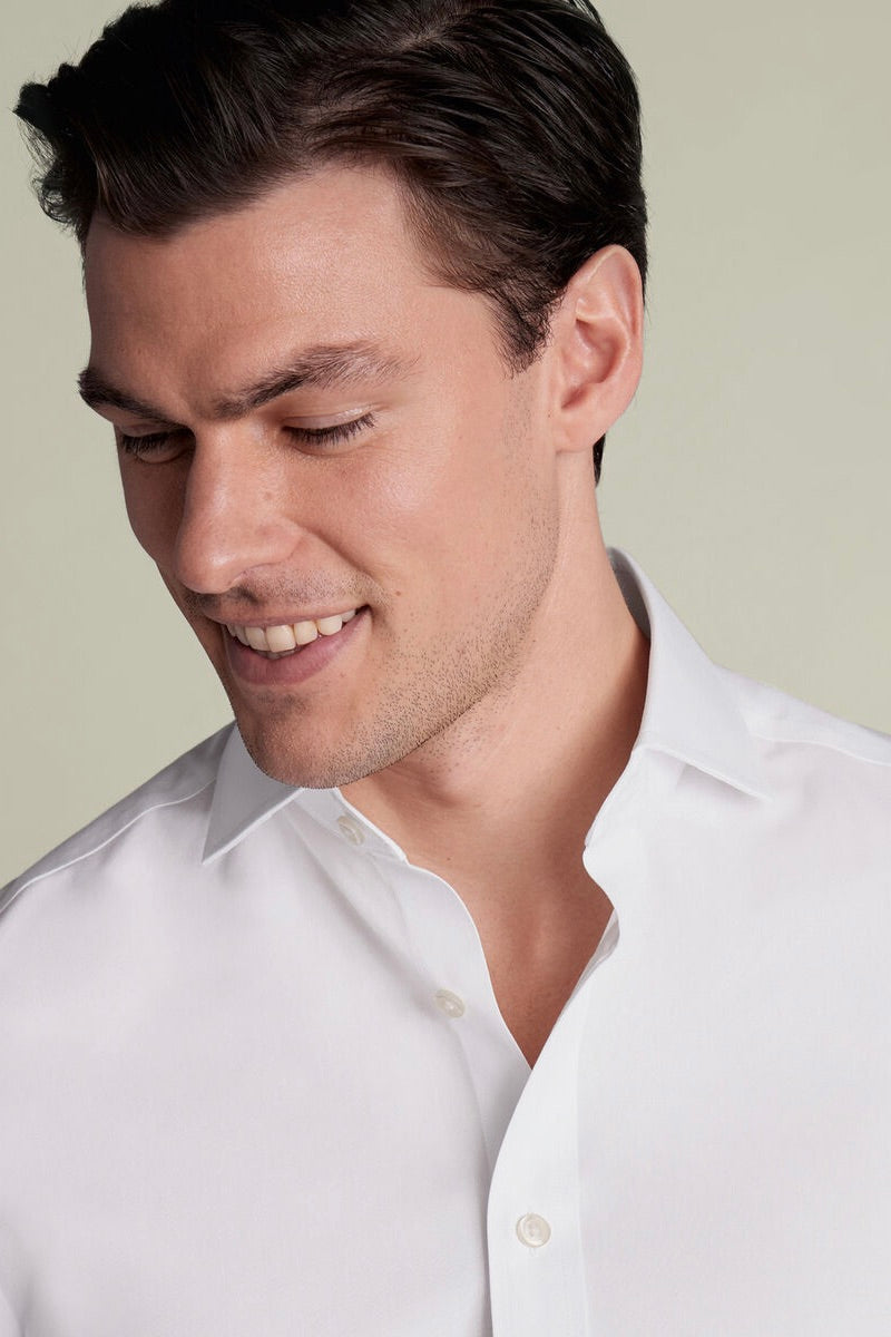 White Dynamic Egyptian Cotton - Smart fit Shirt