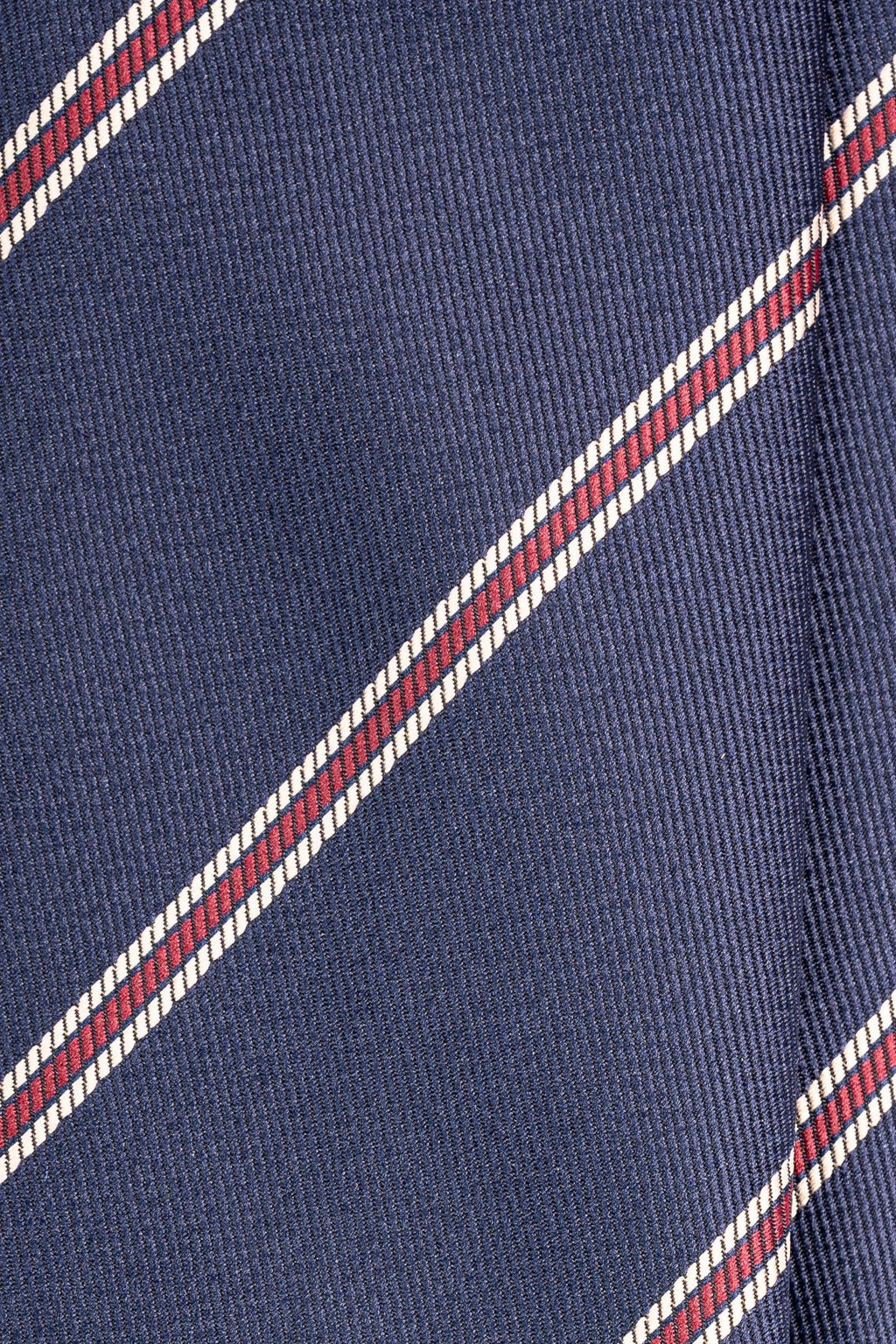 Burgundy Glow on Navy Jacquard Tie