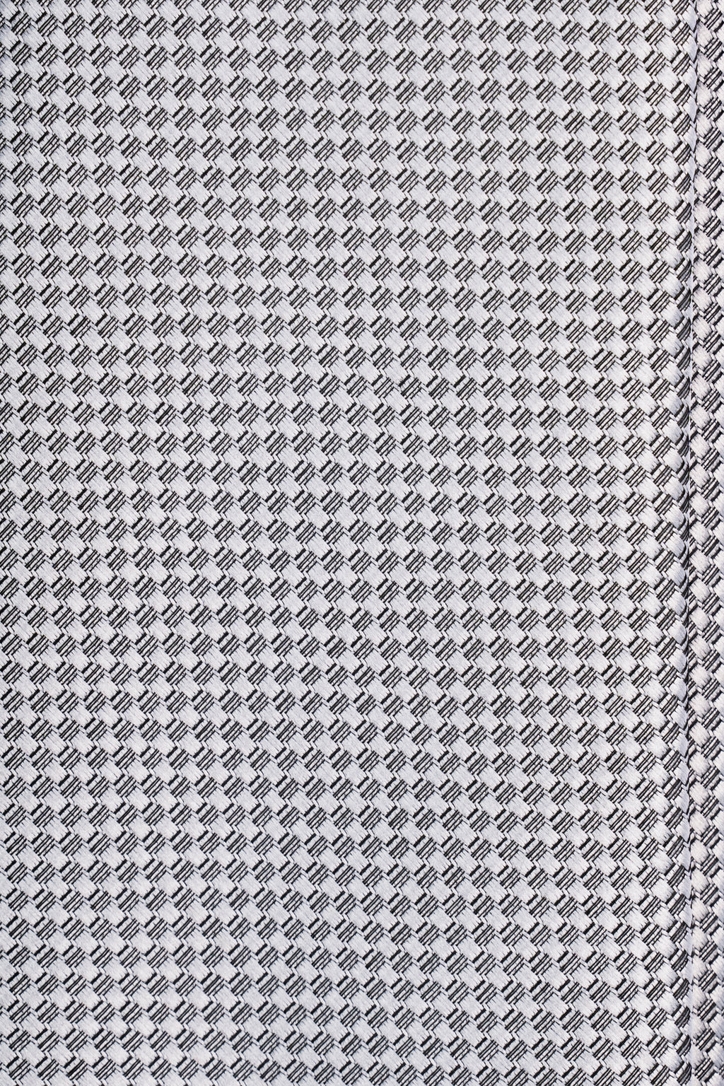 Silver Whisper Jacquard Tie