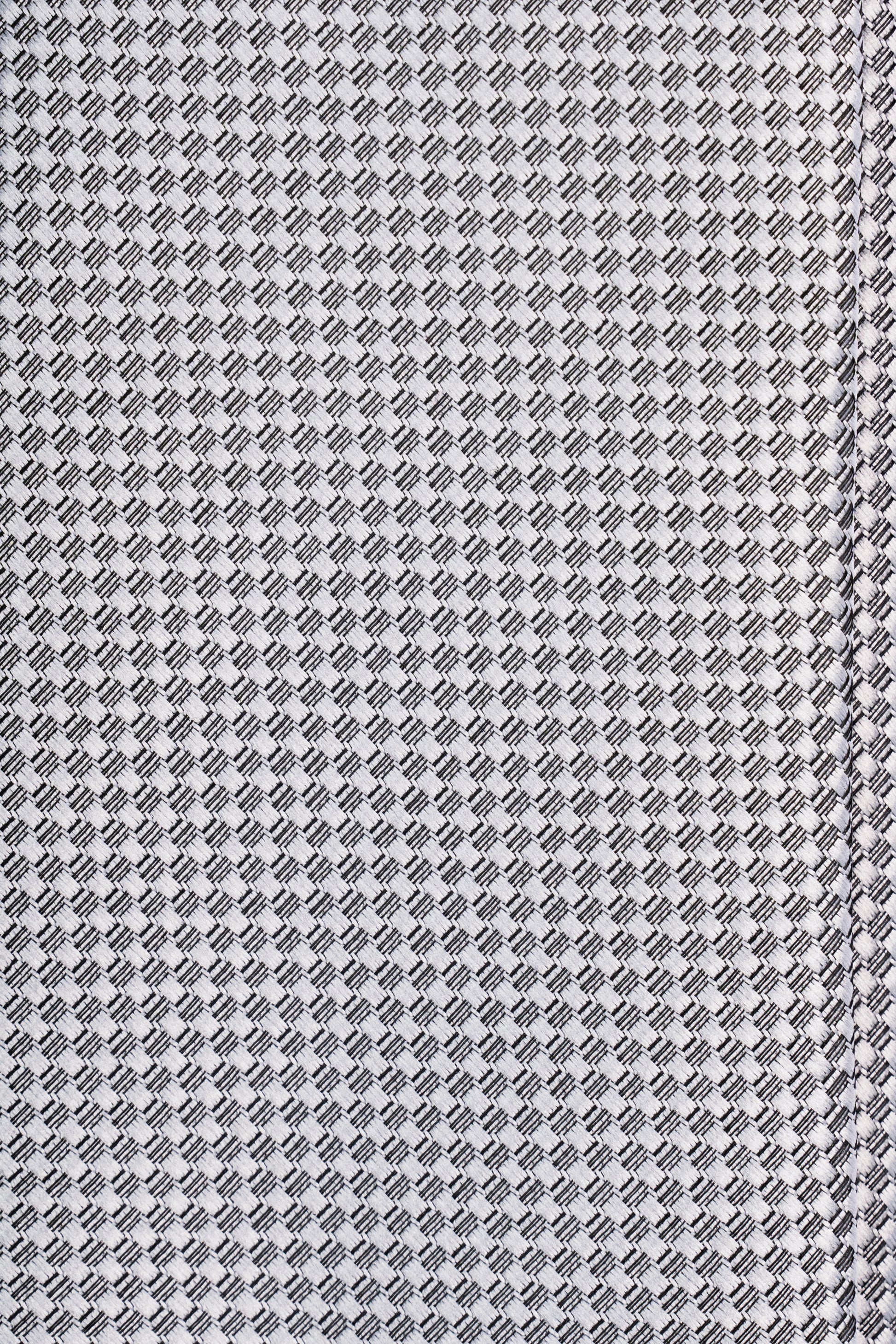 Silver Whisper Jacquard Tie