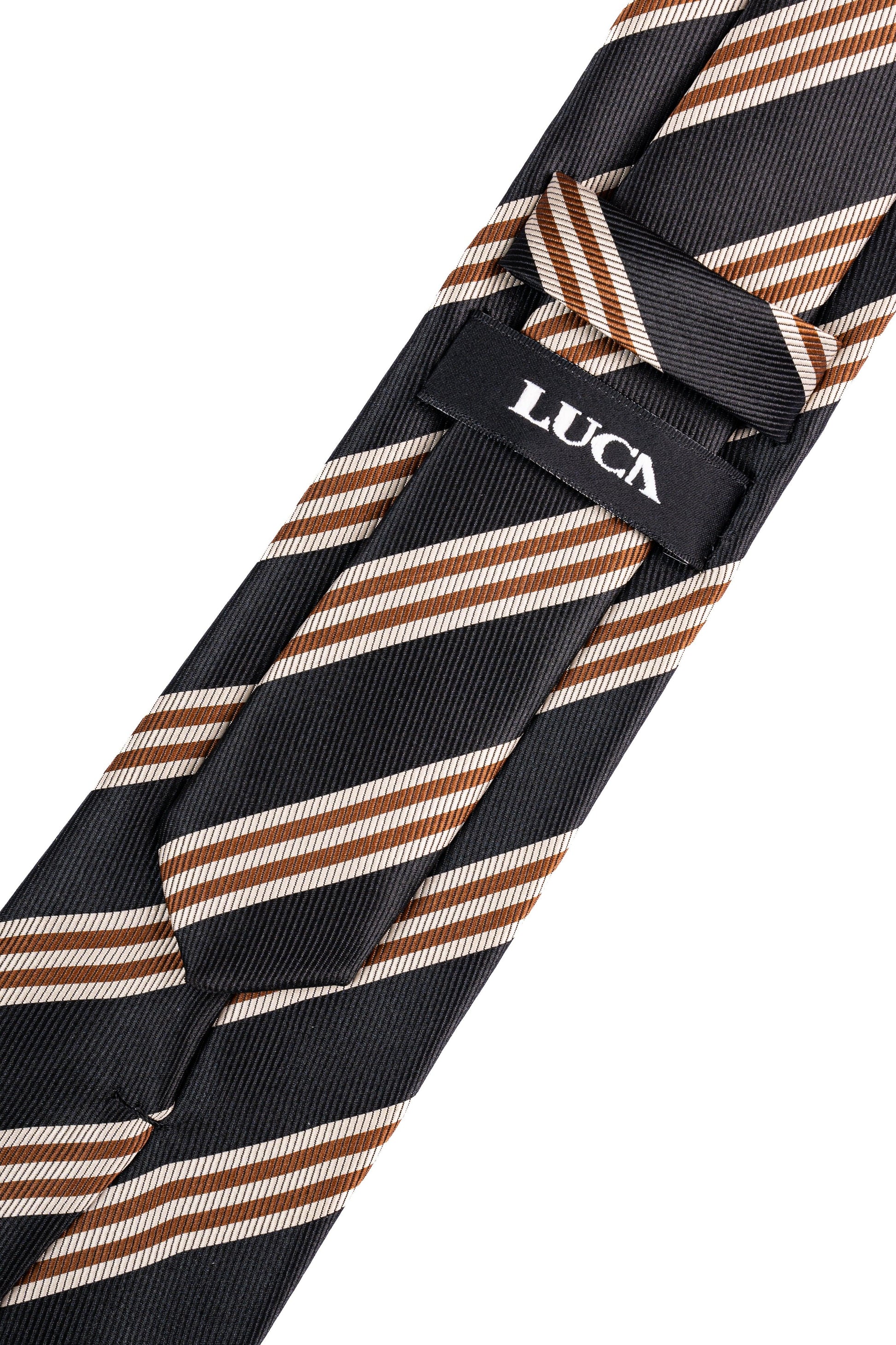 Golden Roots Jacquard Tie