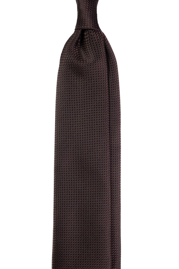 Cocoa Charm Jacquard Tie