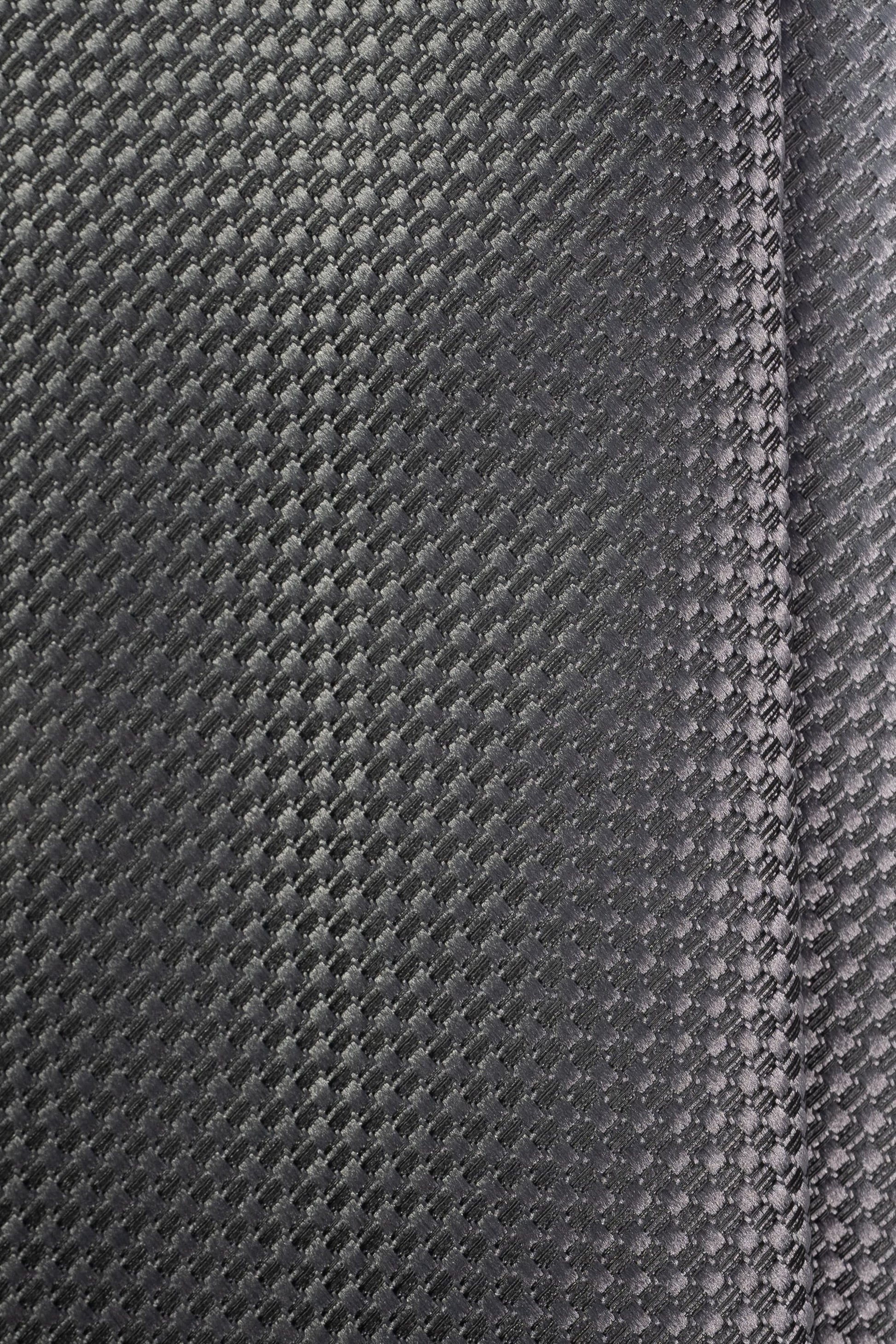 Grey Aura Jacquard Tie