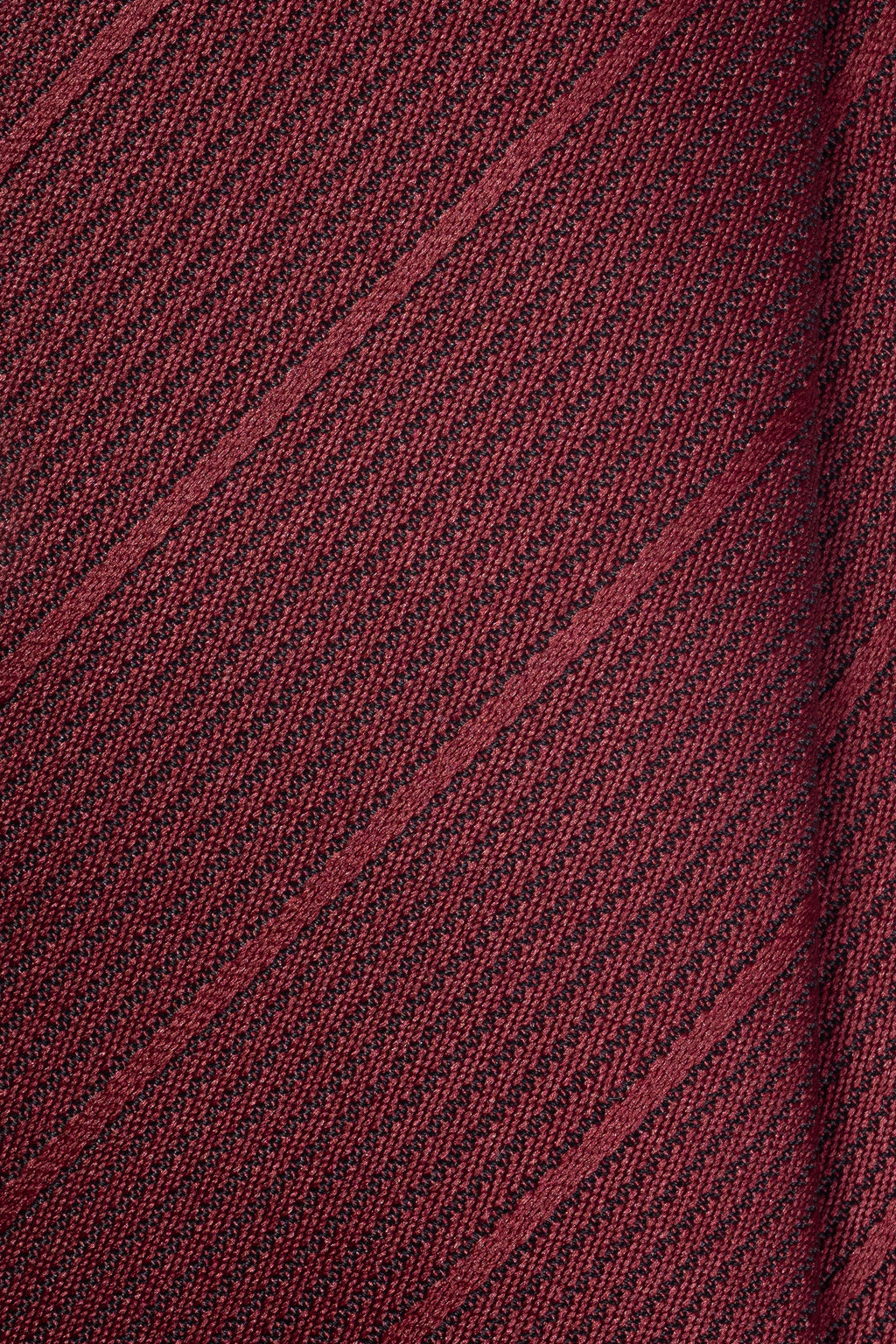 Burgundy Lines Jacquard Tie