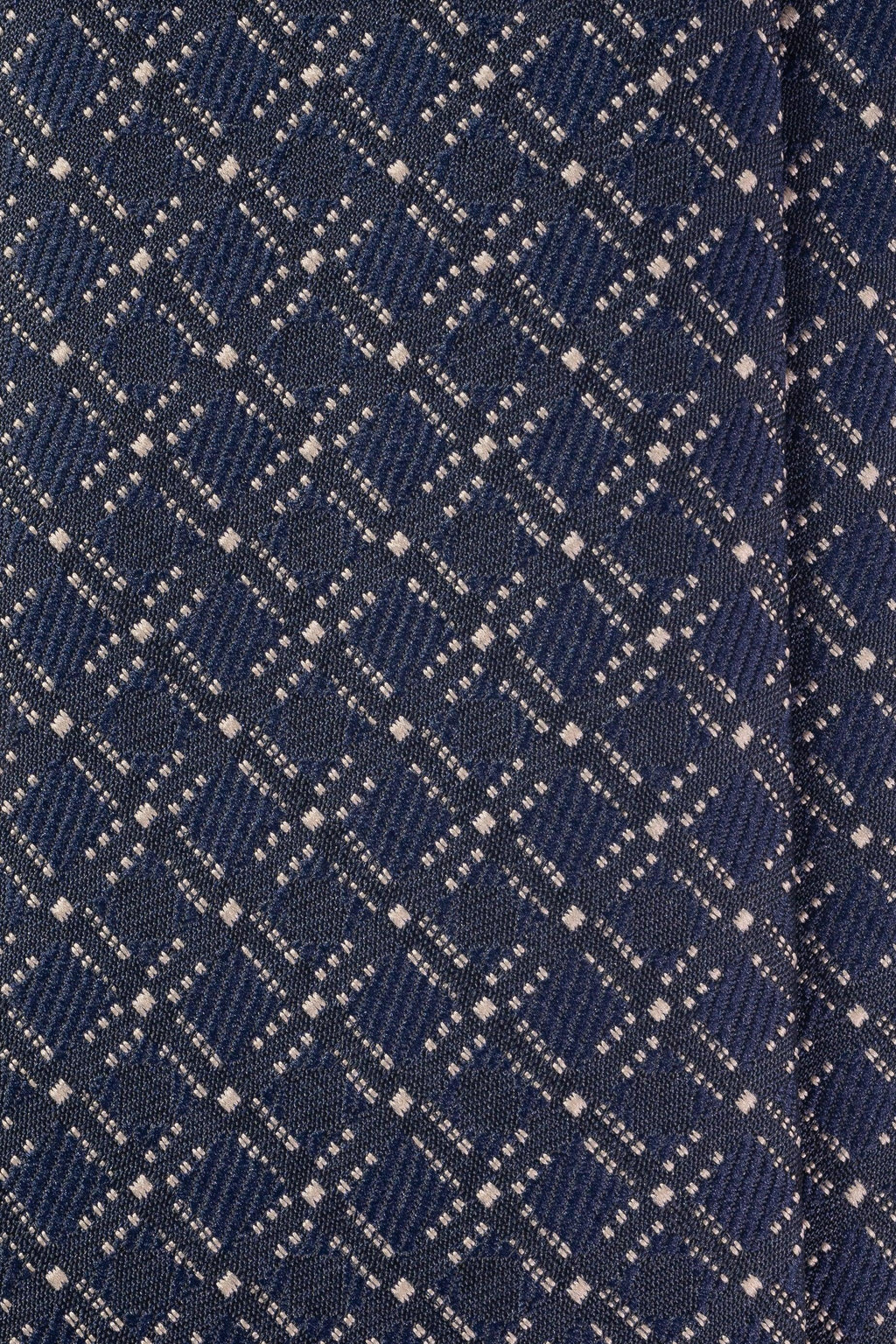 Sunlit Navy Jacquard Tie