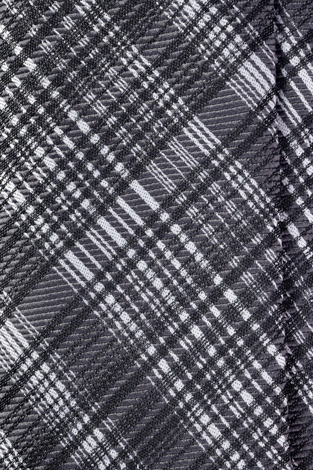 Textured Grey Jacquard Tie