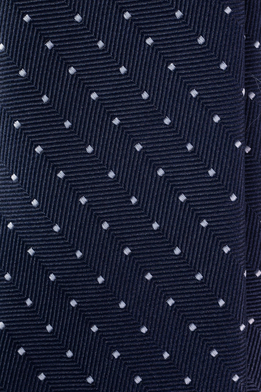 Starry Navy Jacquard Tie
