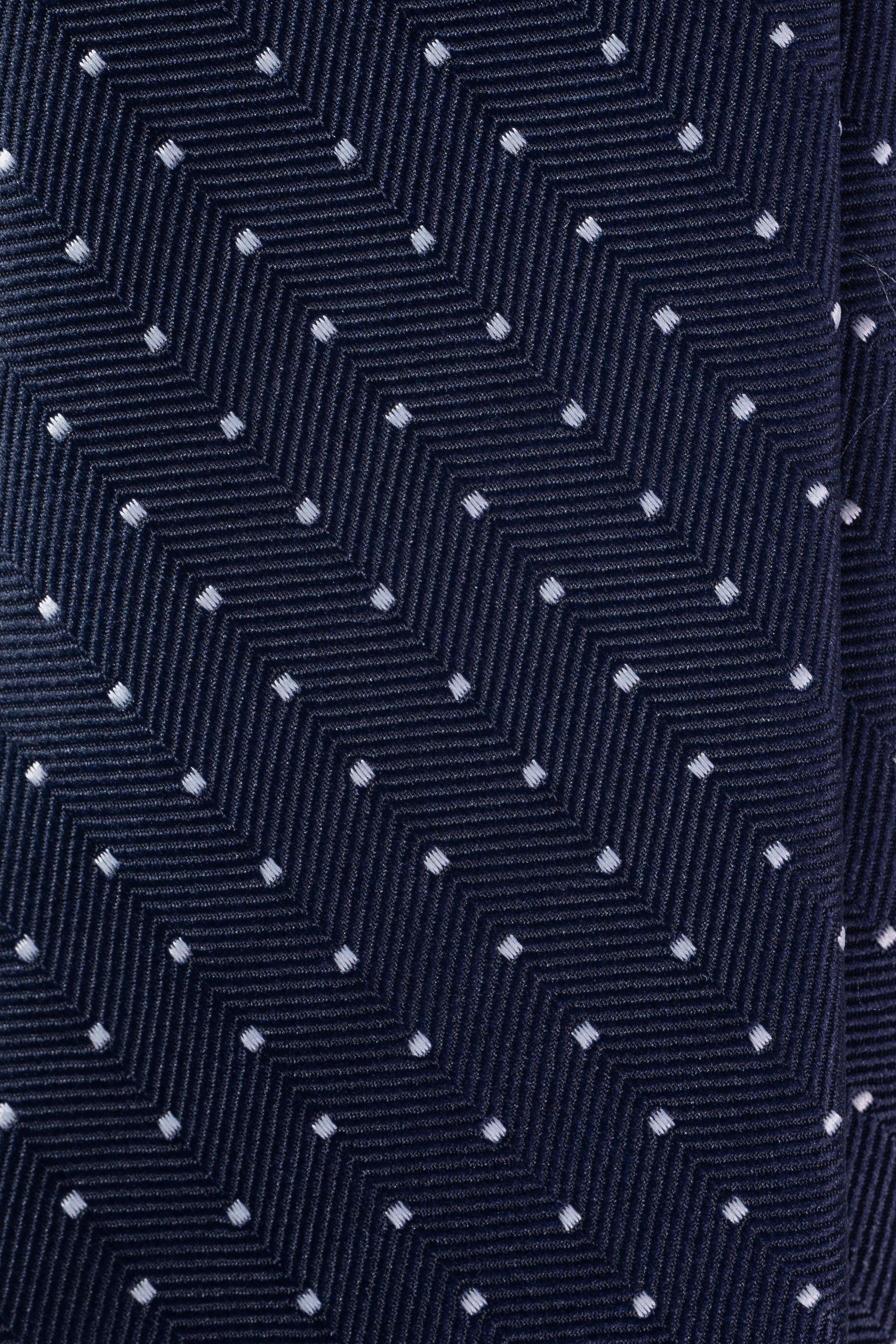 Starry Navy Jacquard Tie