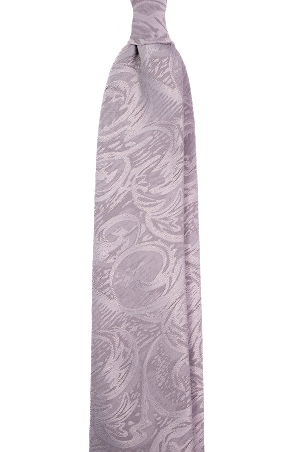 Pink Whisper Silk Jacquard Tie