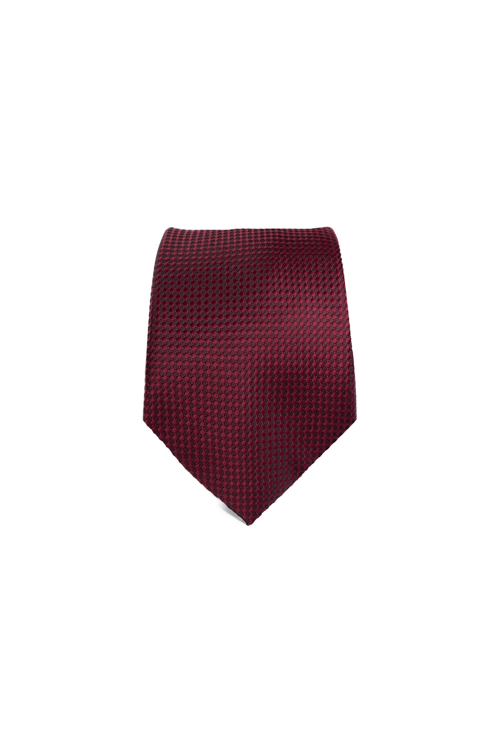 Burgundy Bloom Jacquard Tie
