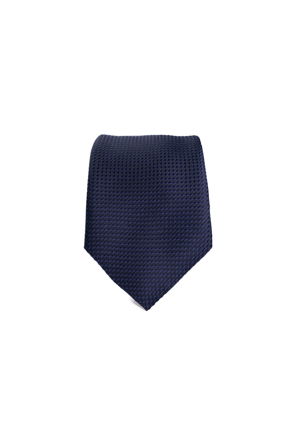 Navy Horizons Jacquard Tie