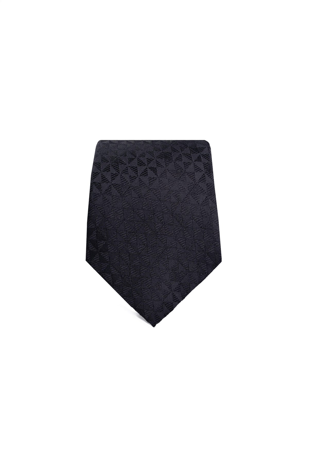 Noir Elegance Jacquard Tie