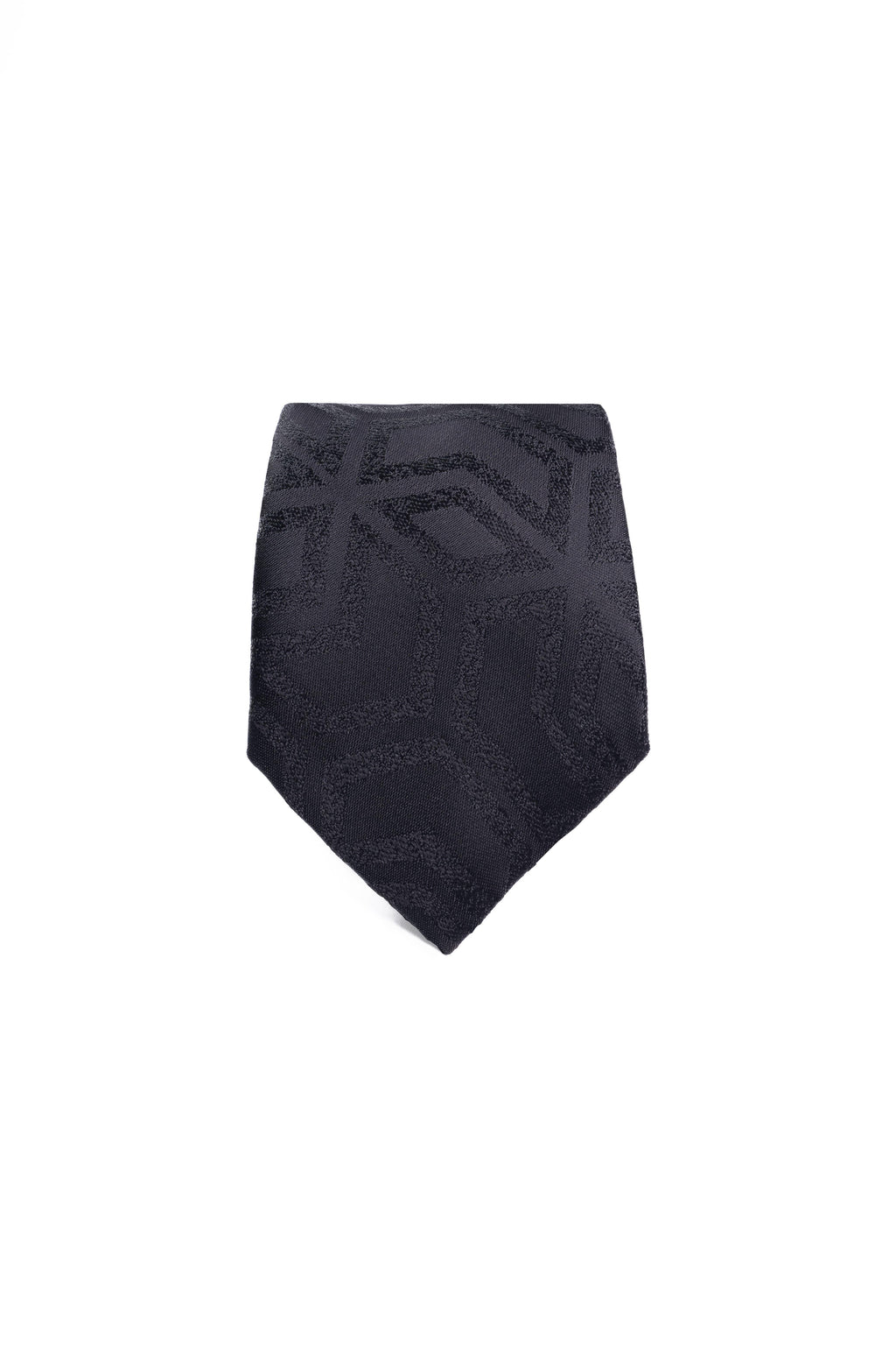 Ghostly Glow Jacquard Tie