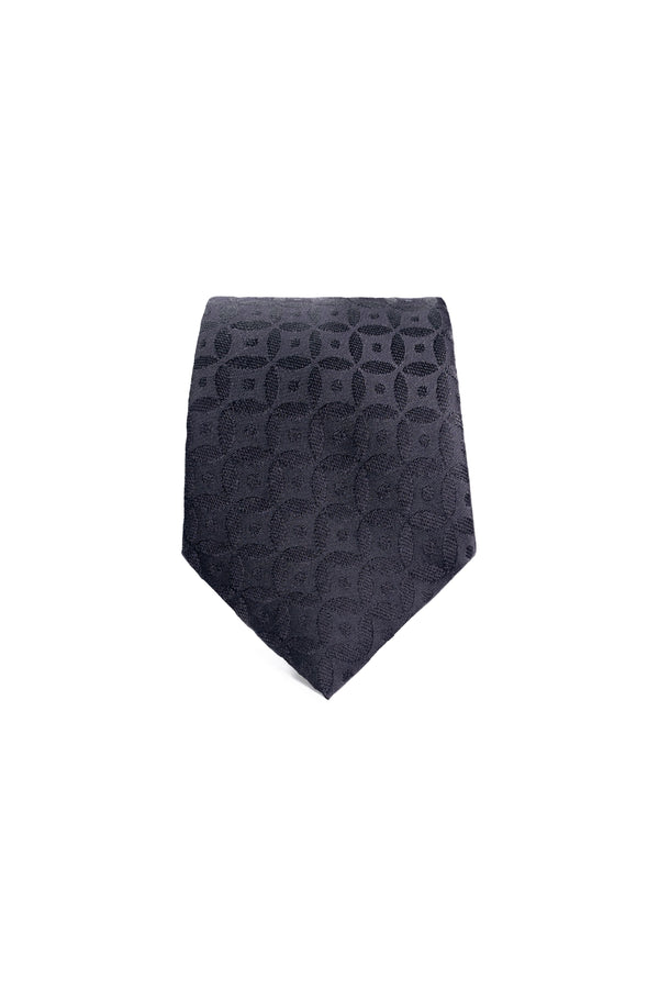 Shadow grid Jacquard Tie