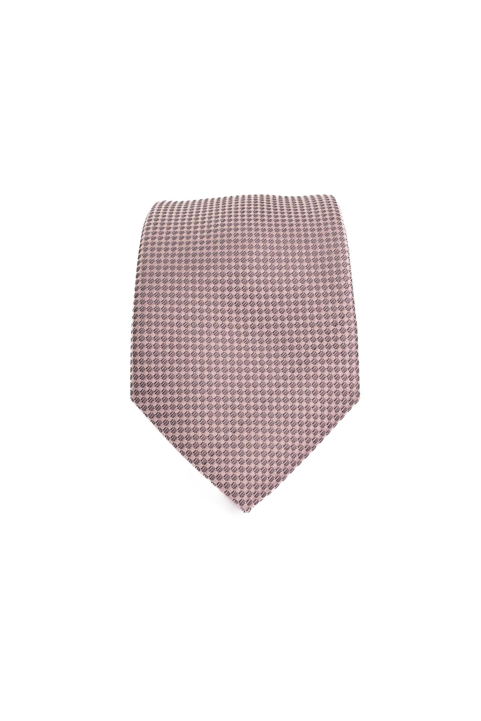 Pink Prestige Jacquard Tie