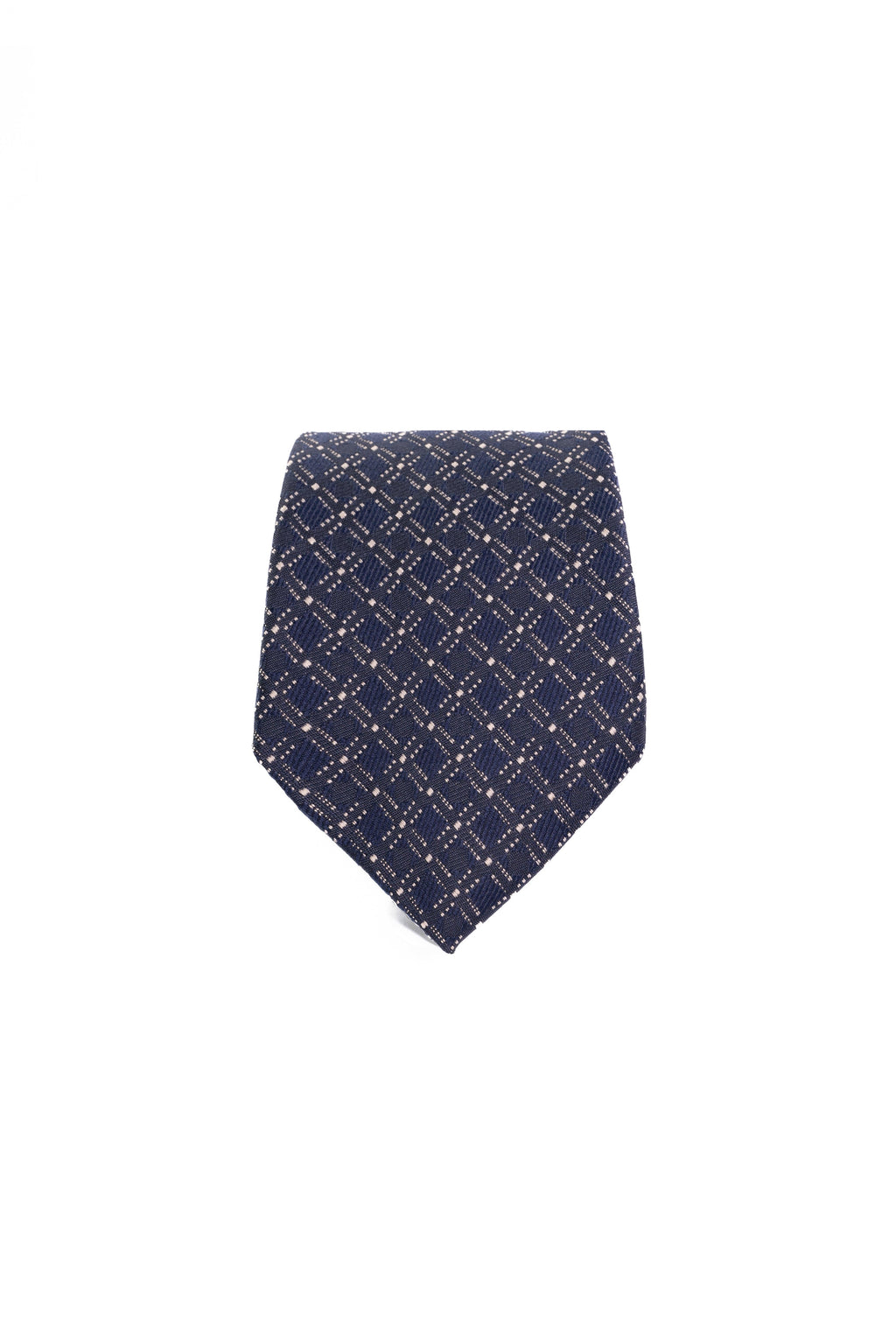Sunlit Navy Jacquard Tie