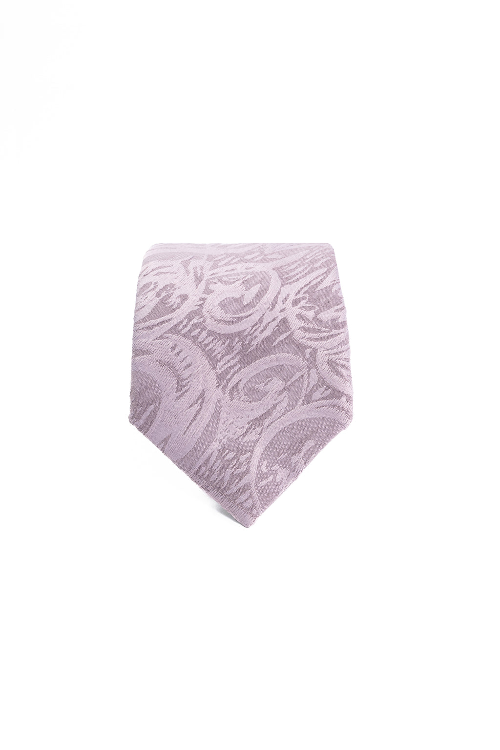 Pink Whisper Silk Jacquard Tie