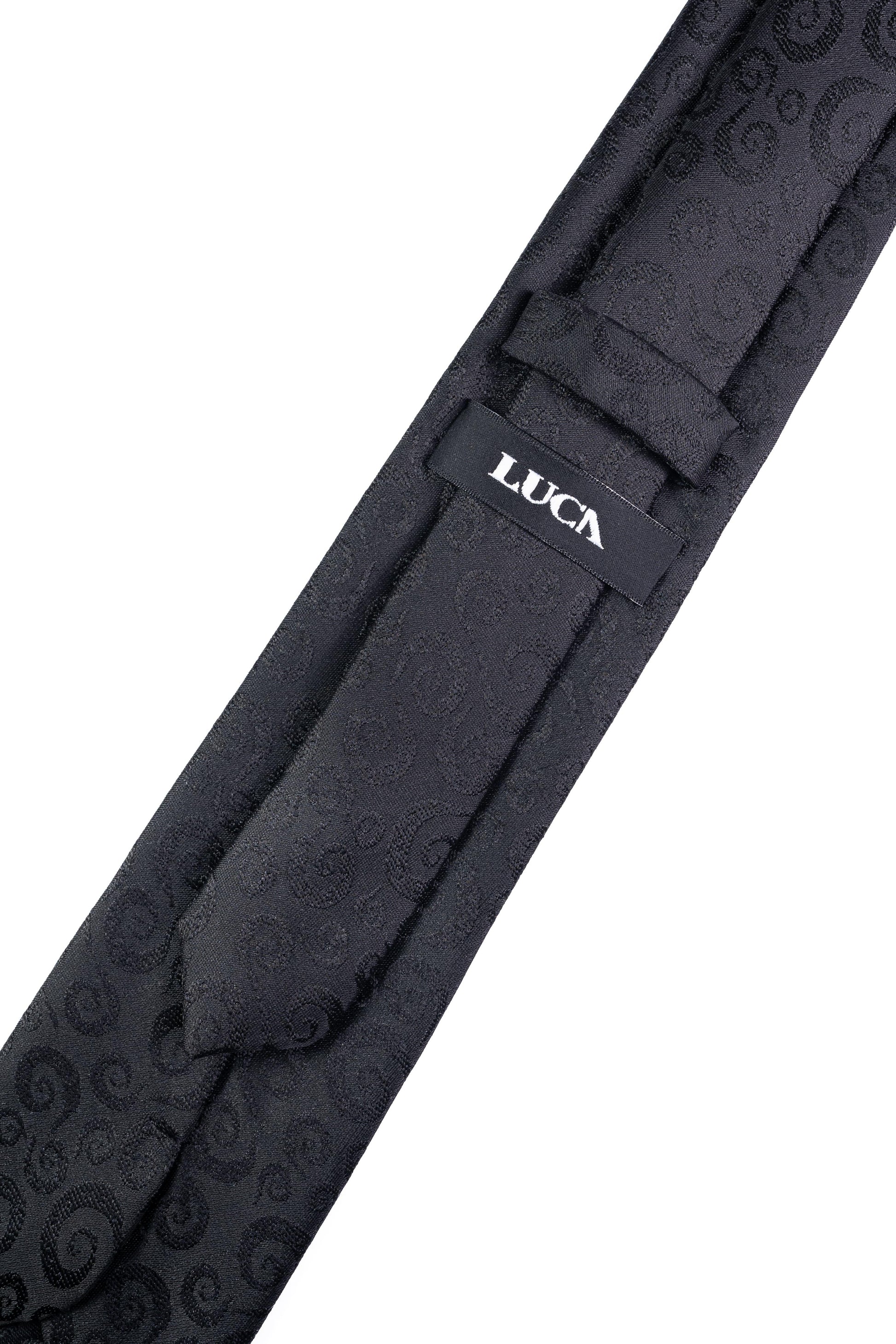 Eclipse Elegance Jacquard Tie