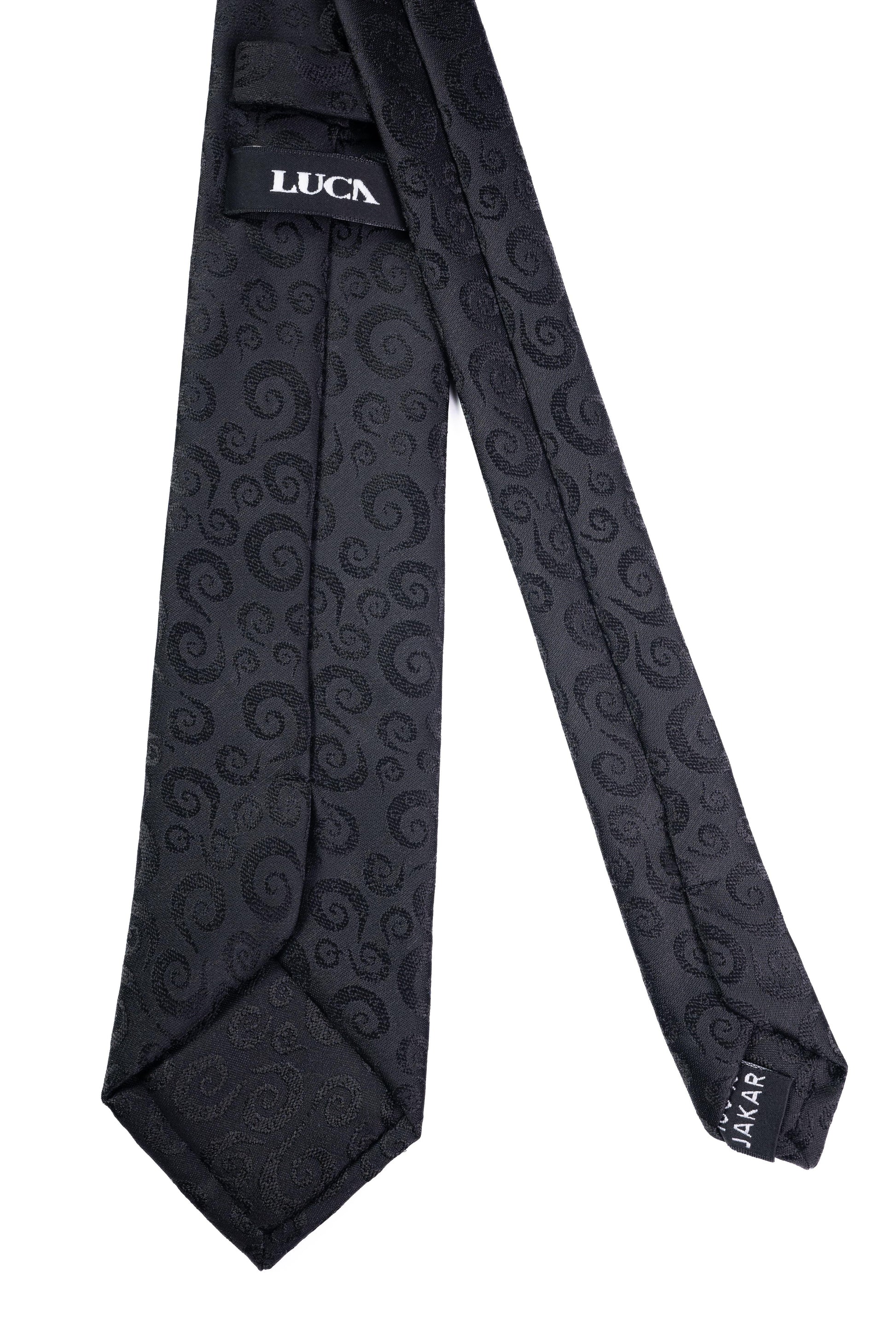 Eclipse Elegance Jacquard Tie