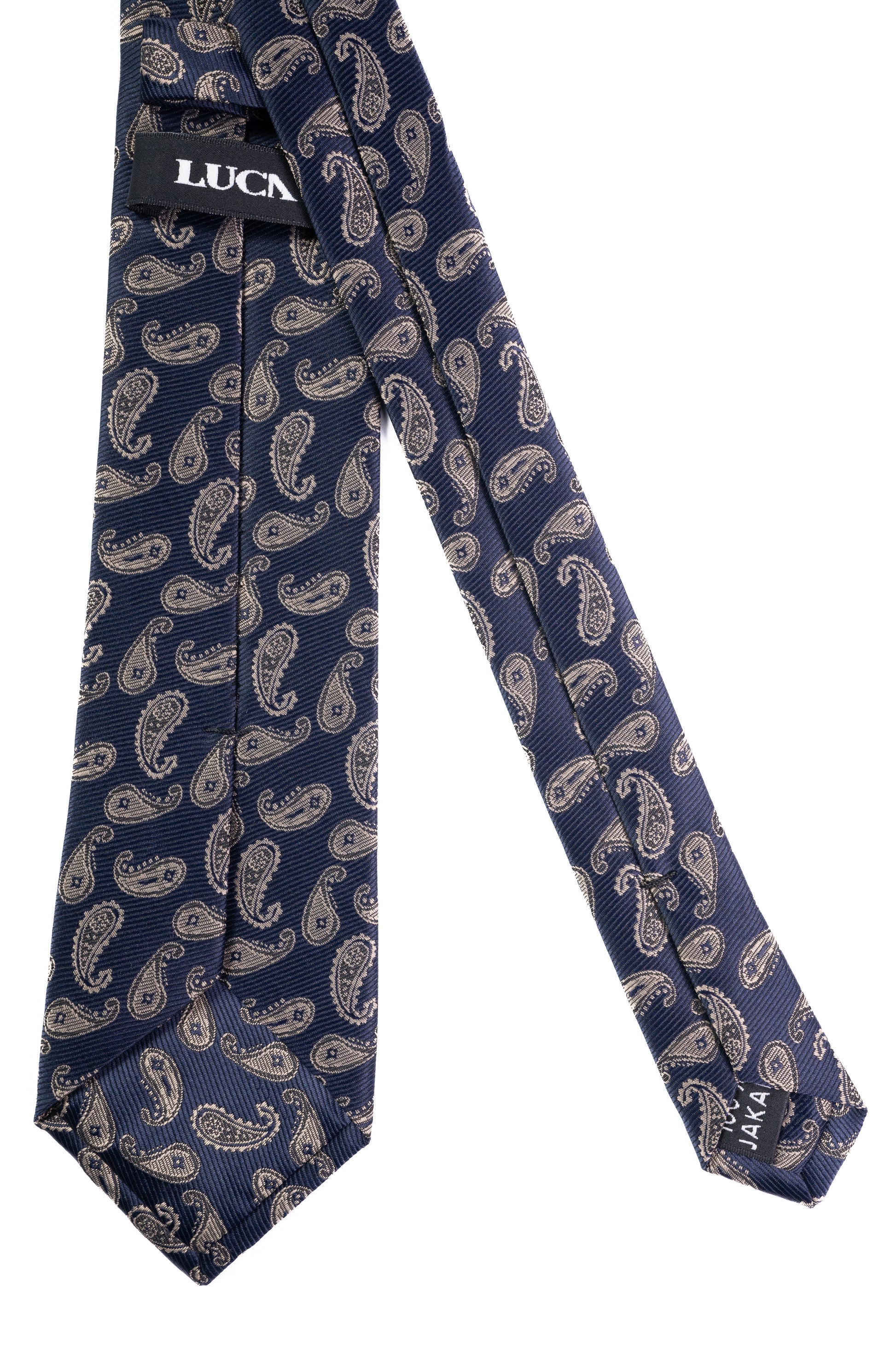 Gold Paisley Jacquard Tie