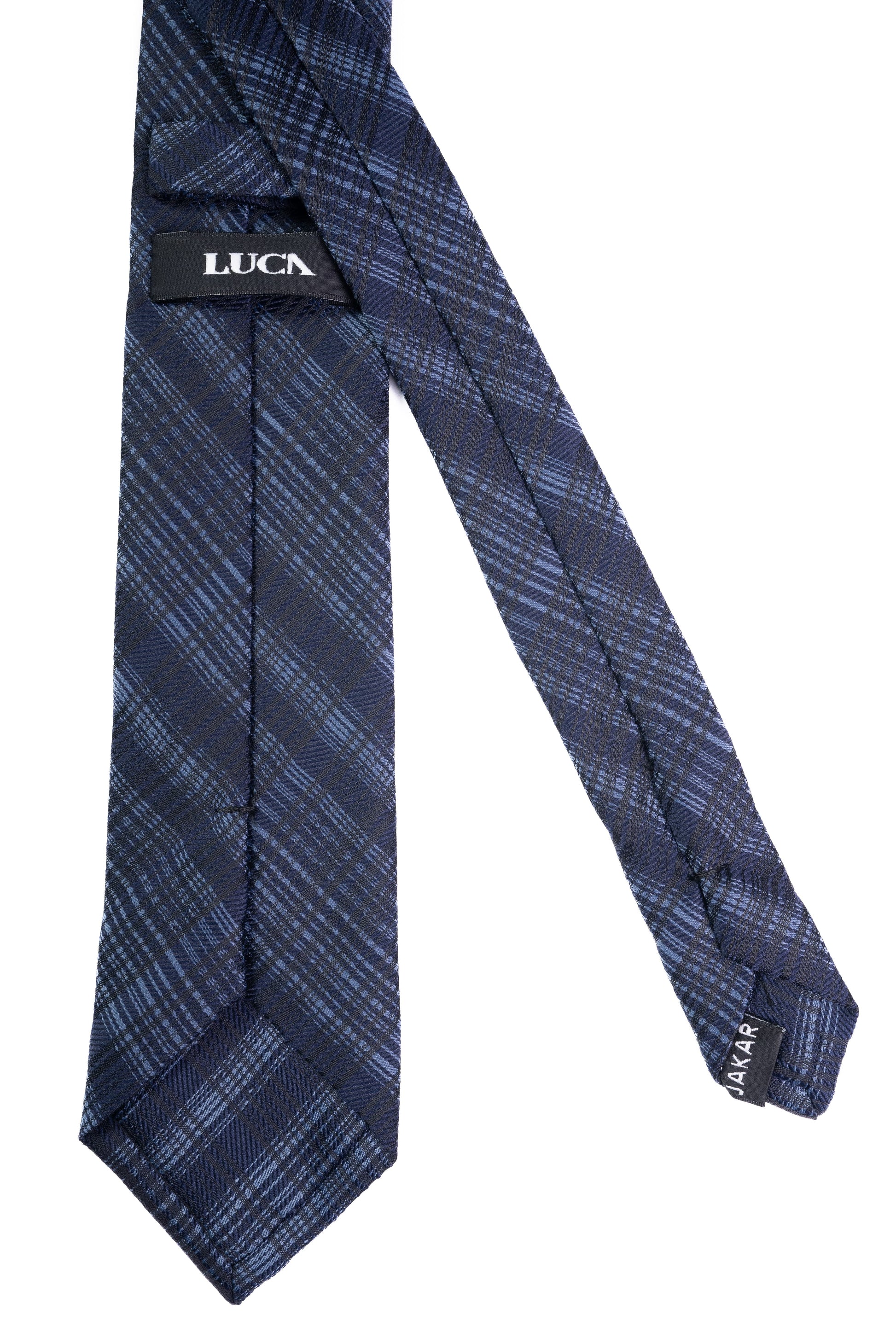 Textured Midnight Jacquard Tie
