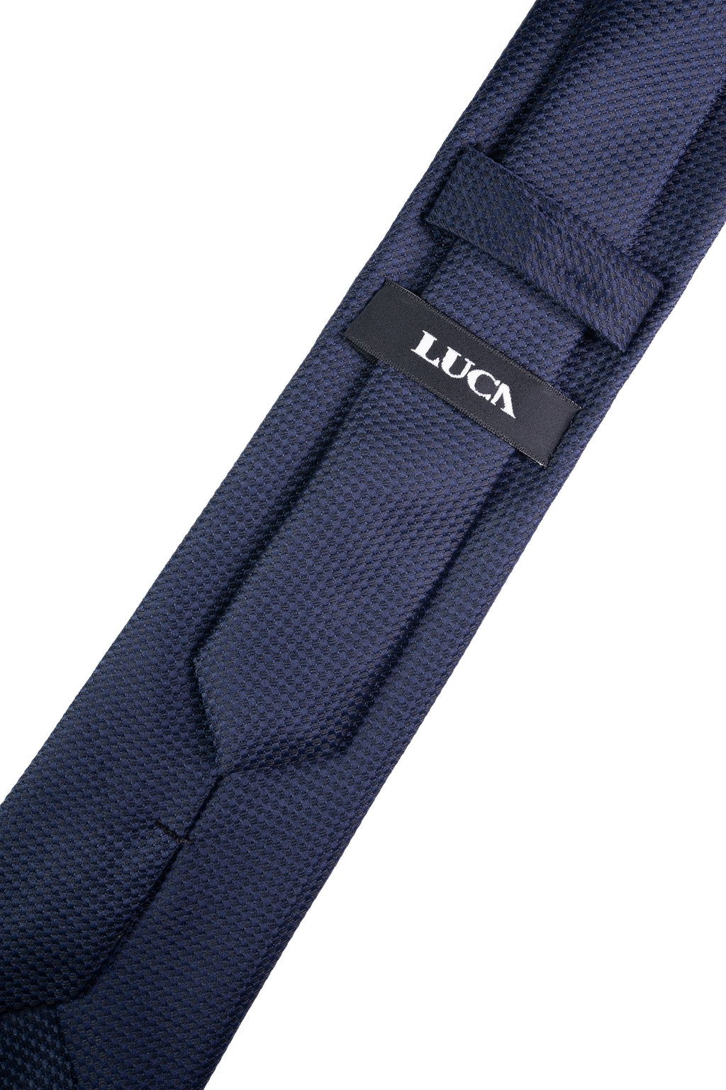 Navy Horizons Jacquard Tie