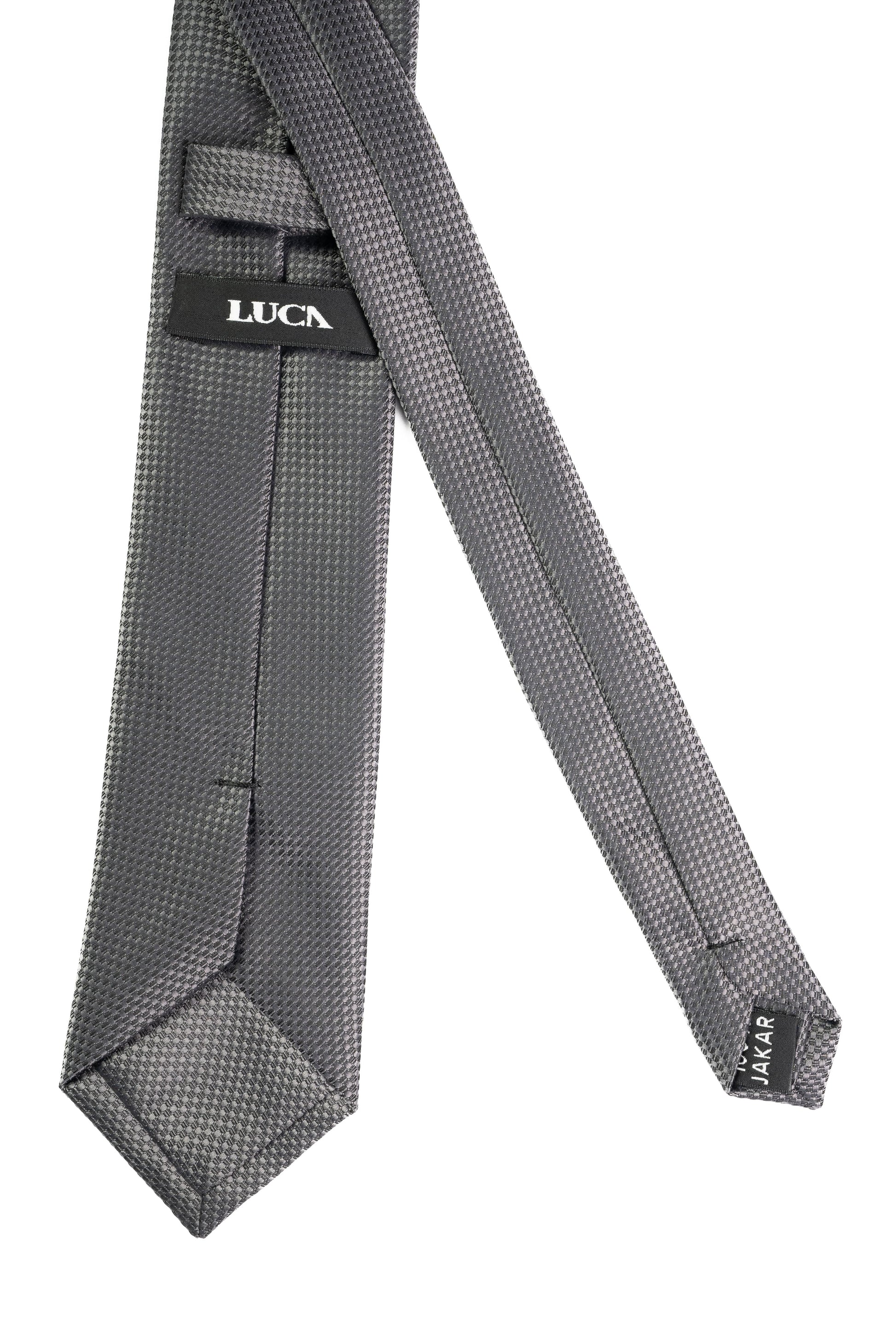 Grey Aura Jacquard Tie