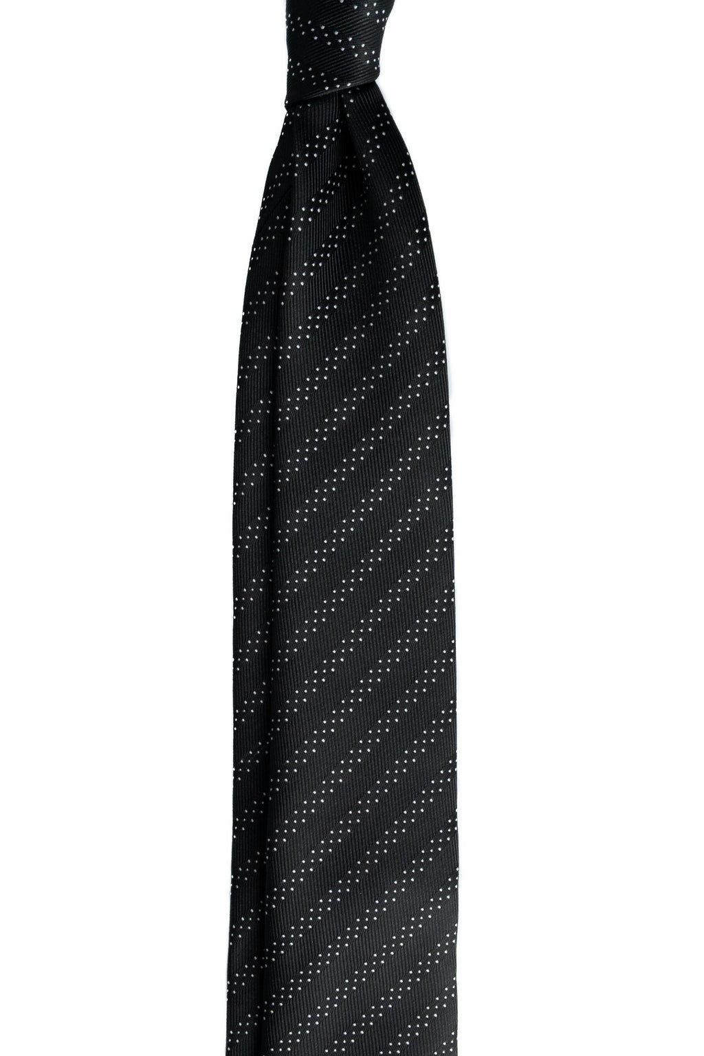 Black Point Silk Jacquard Tie