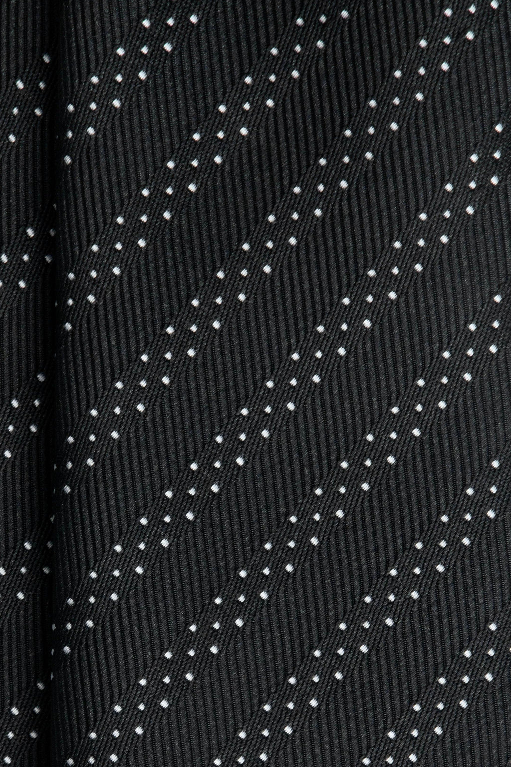 Black Point Silk Jacquard Tie