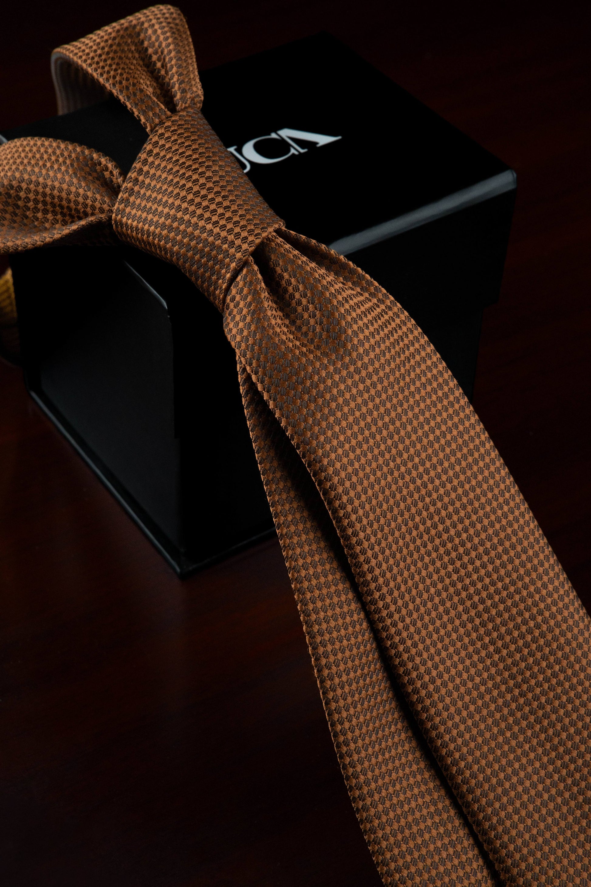 Sunset Silk Jacquard Tie