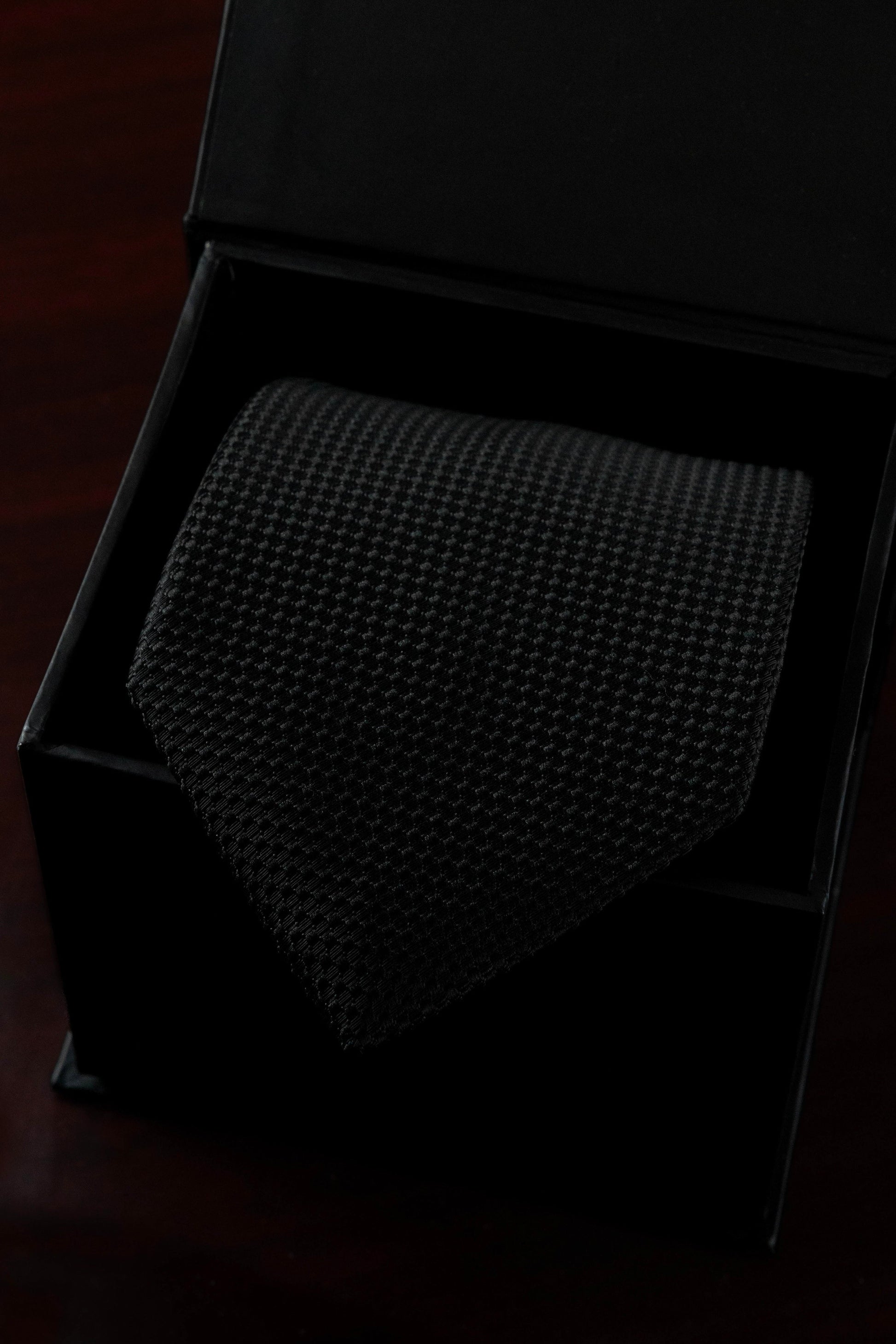 The Essential Set - 3 Ties - Navy, Black, Grey