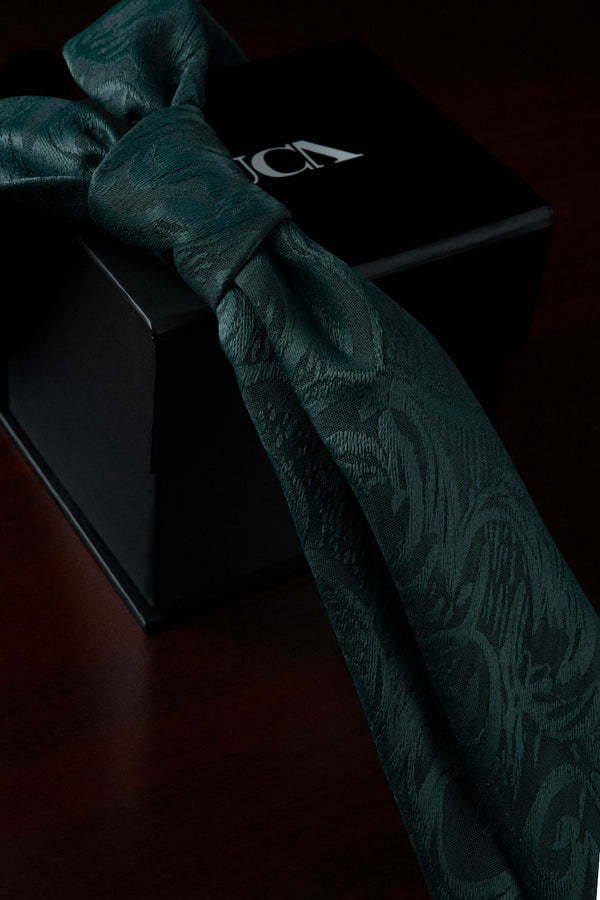 Teal Whisper Silk Tie