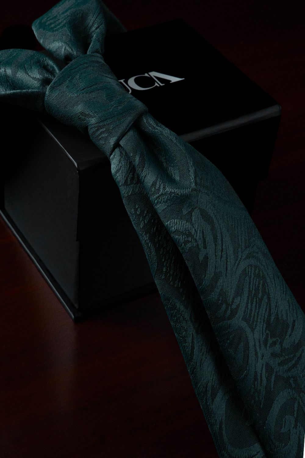 Teal Whisper Silk Tie