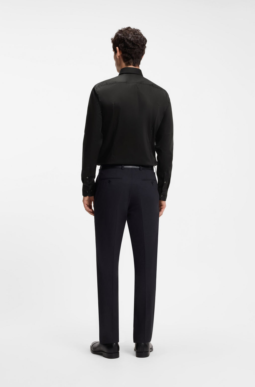 Black 100% Egyptian Cotton - Smart fit Shirt